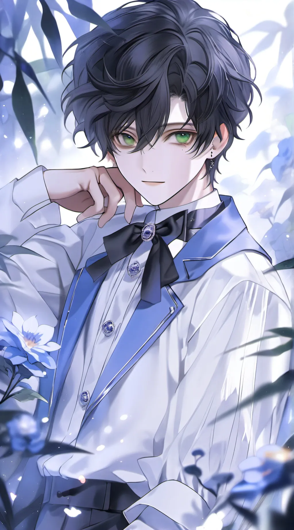 ai character: ♤°LEO♧° background