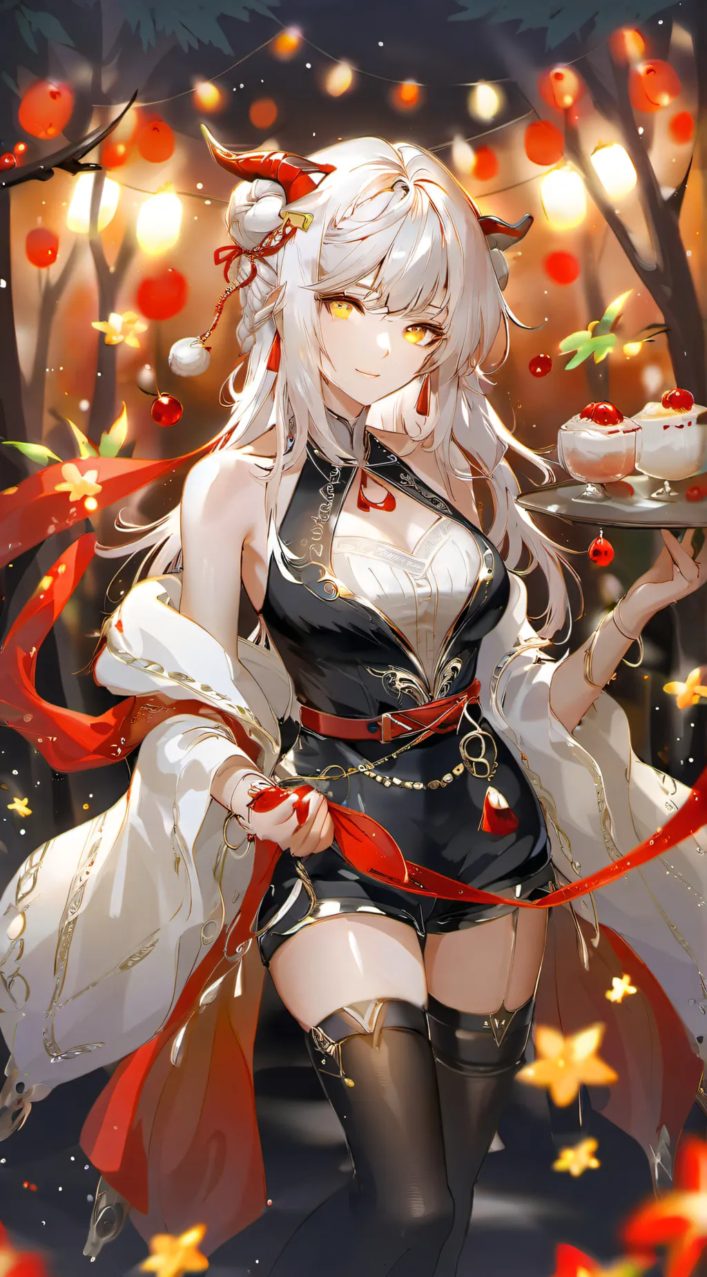 ai character: Cherry  background