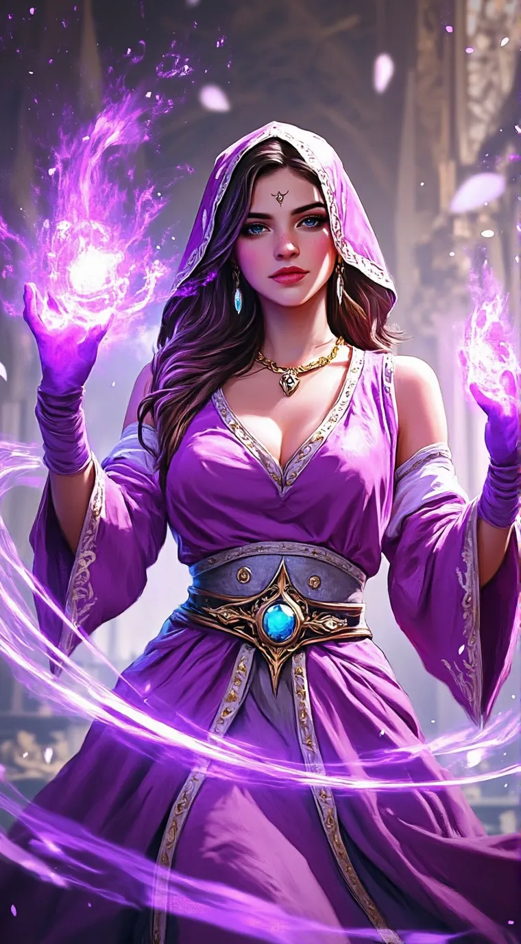 ai character: corvina  background