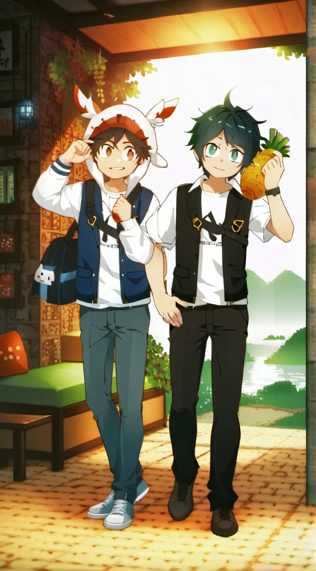 Talkie AI - Chat with Cash and Nico