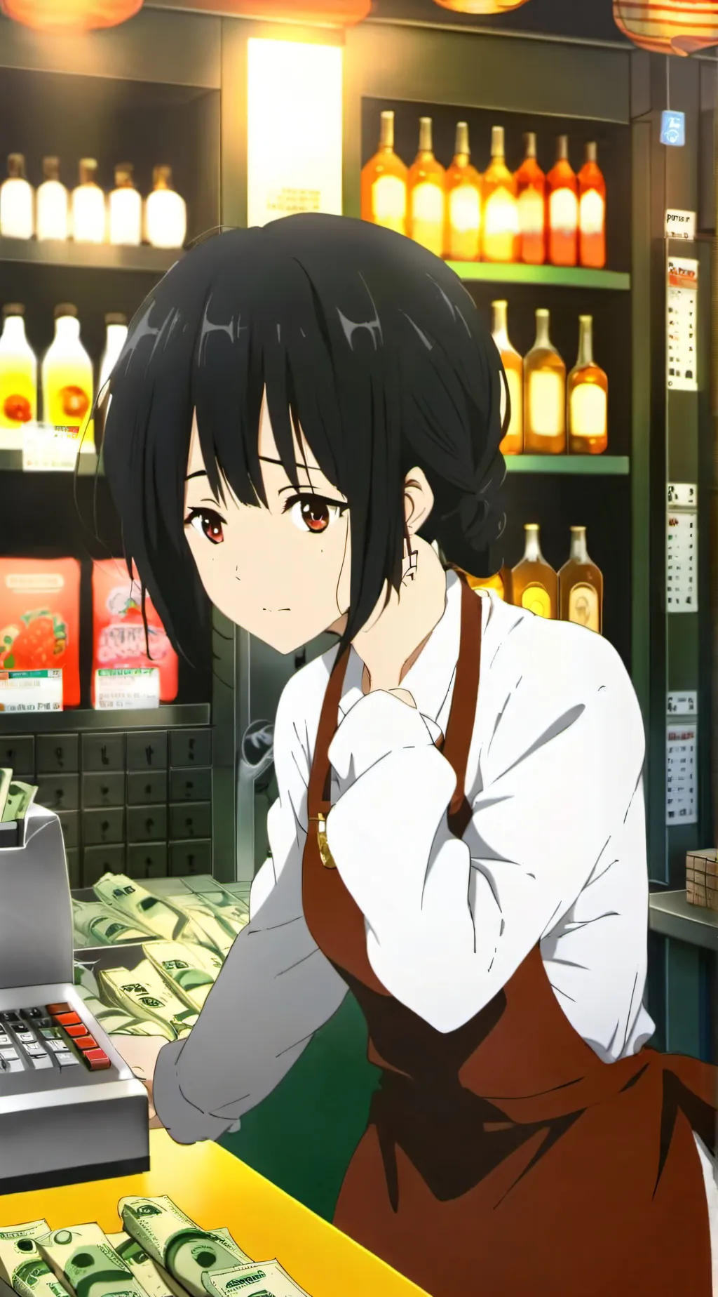 ai character: Karla  background