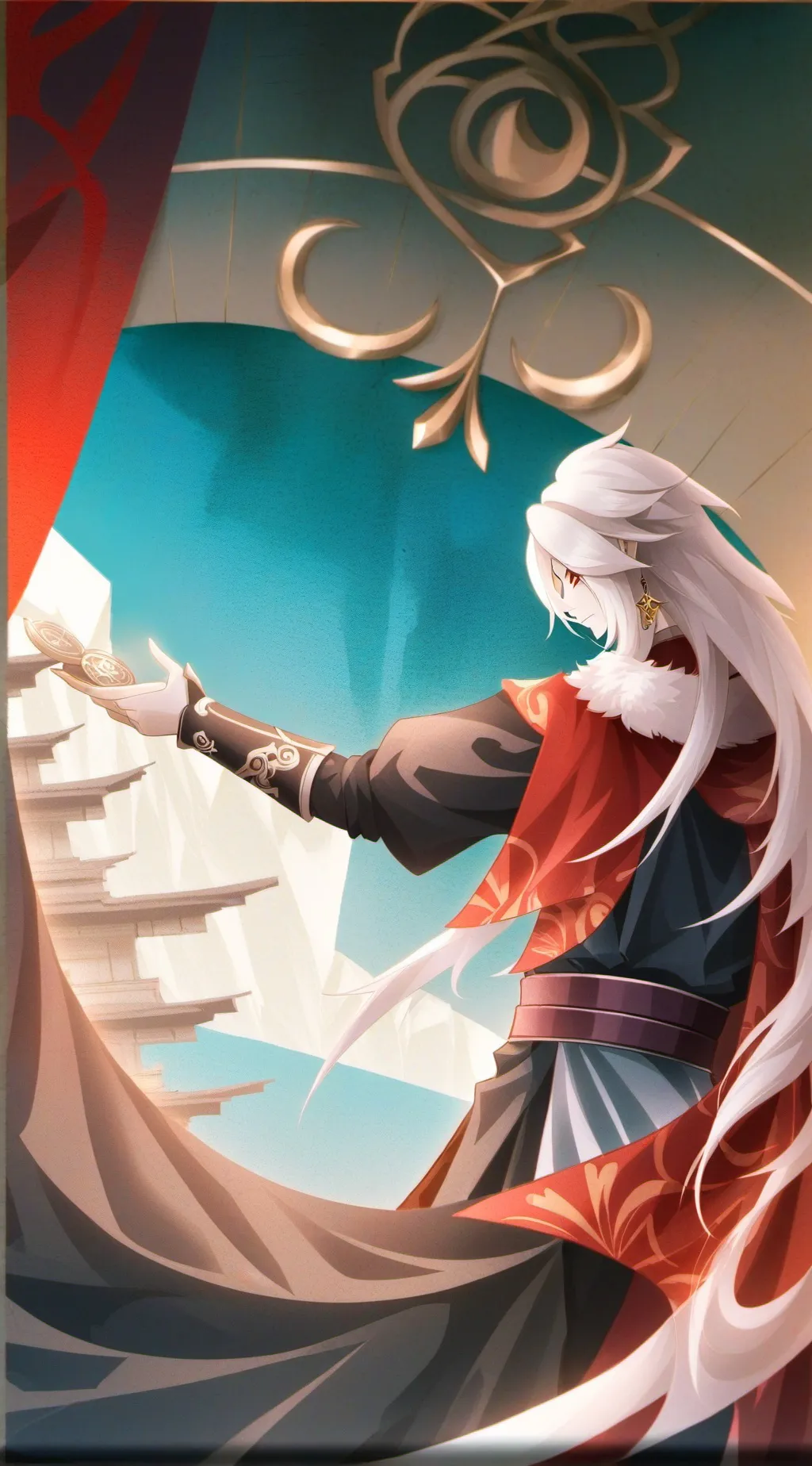 ai character: Texas Showdown background