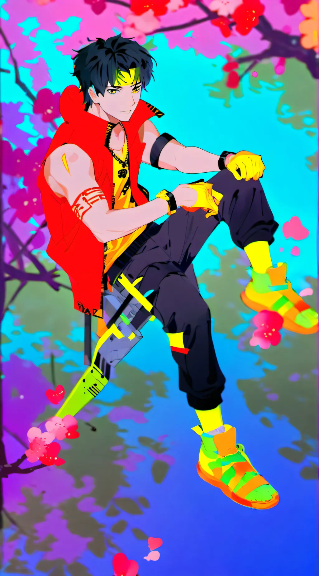 ai character: Tristan  background