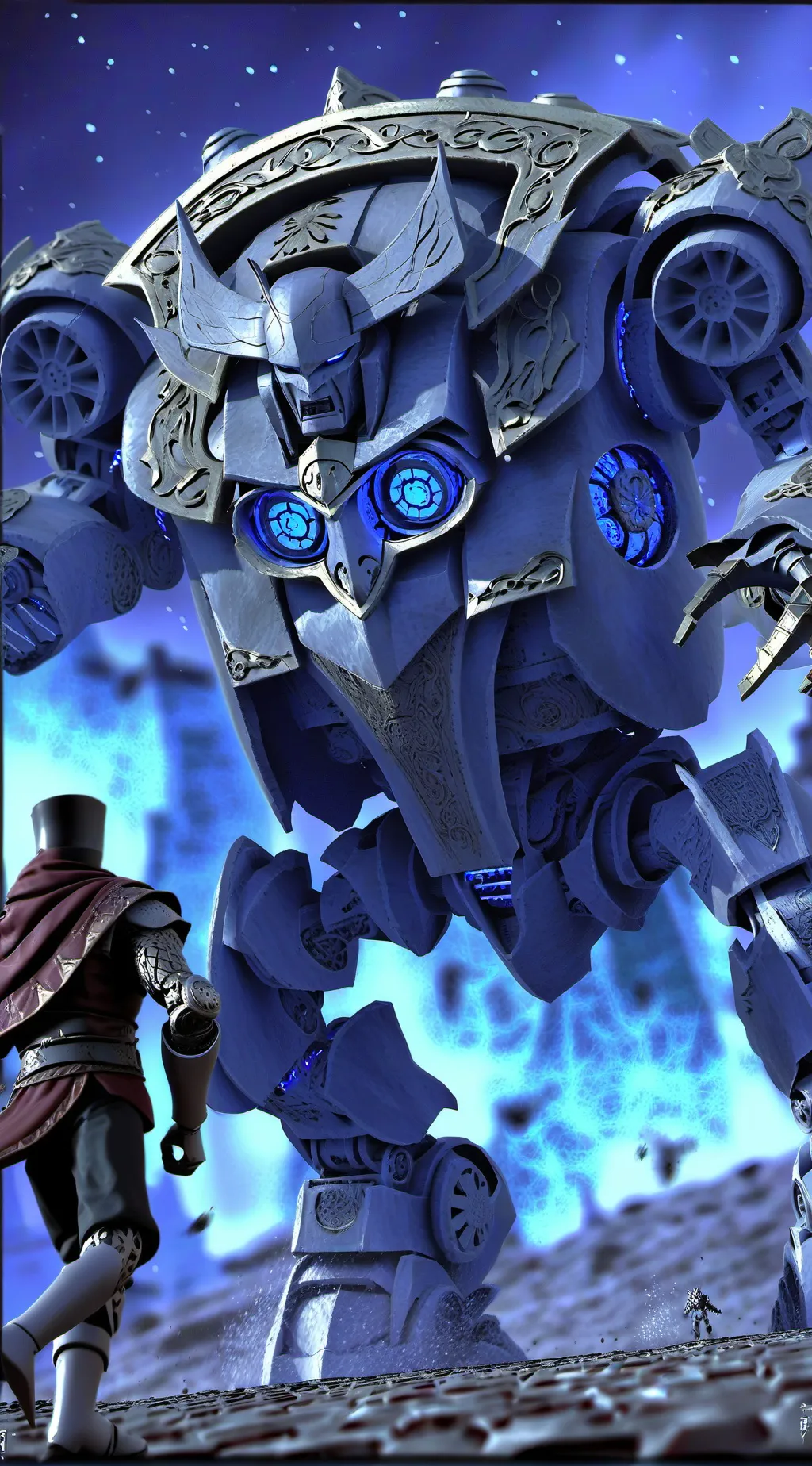 ai character: Murder Drones background