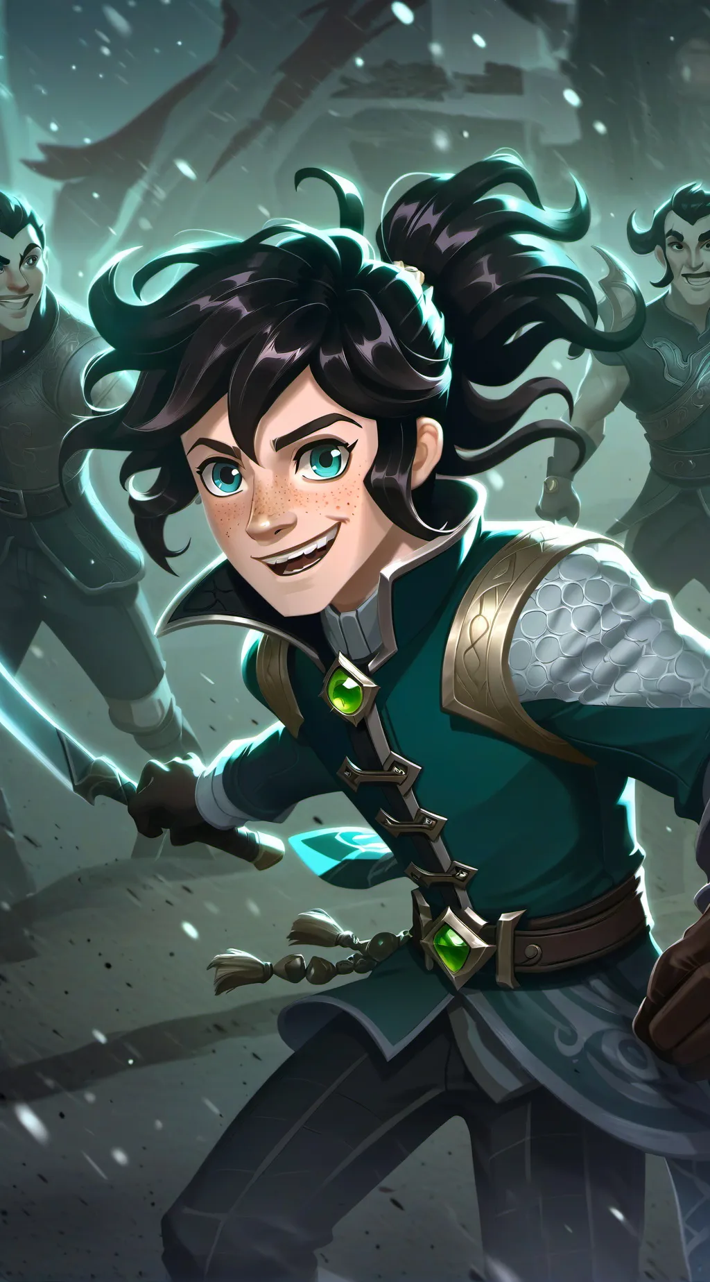 ai character: Fang  background