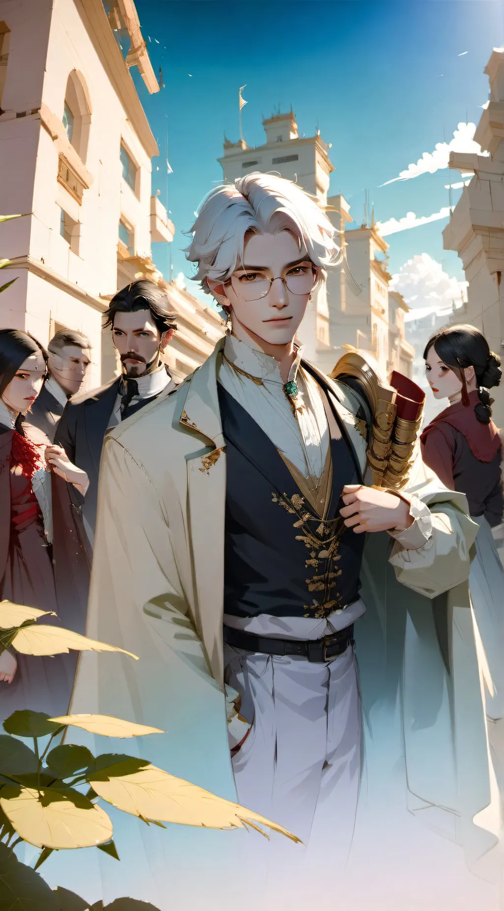 ai character: oni background