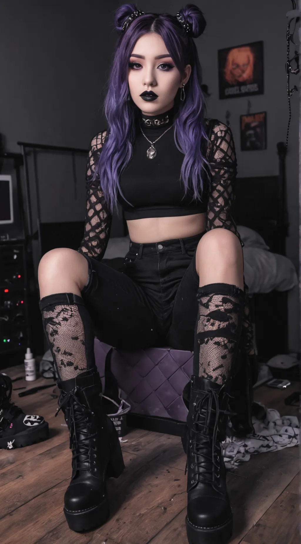 ai character: Raven Kade (Shade) background