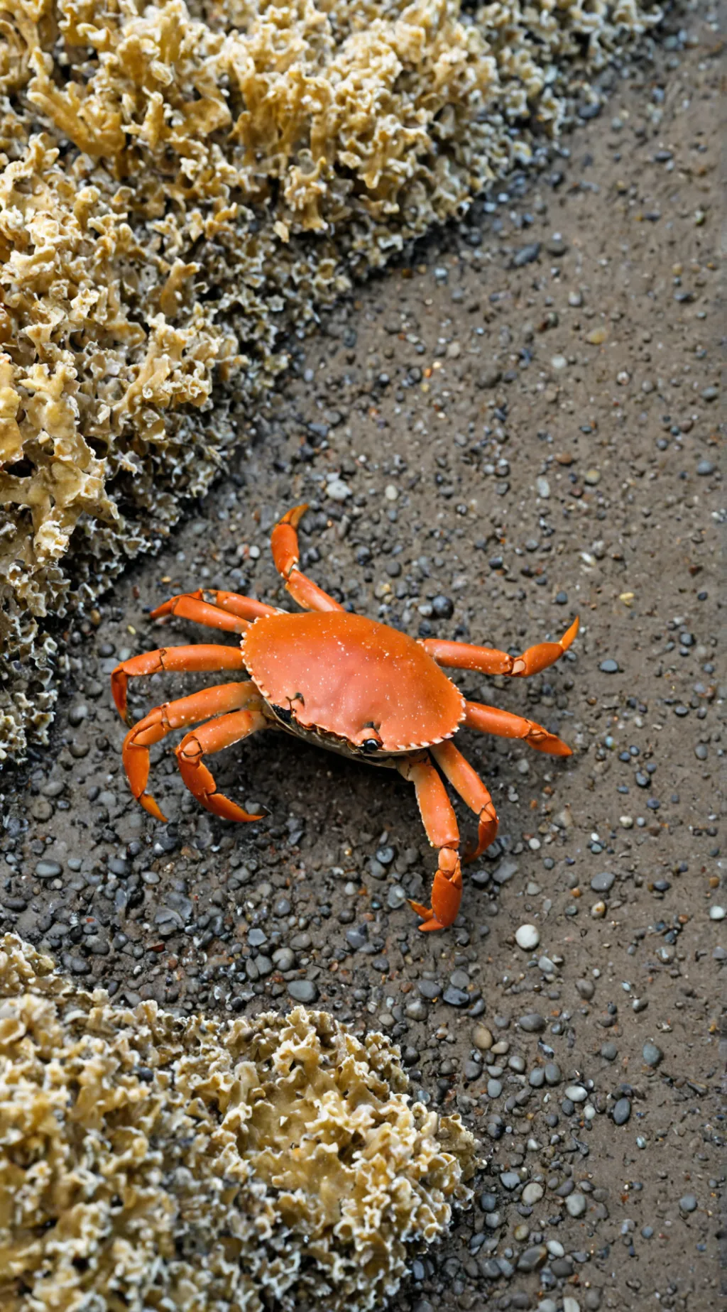 ai character: A crab background
