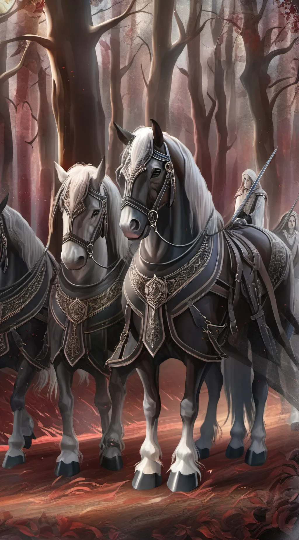 ai character: H.O.R.S.E.S background