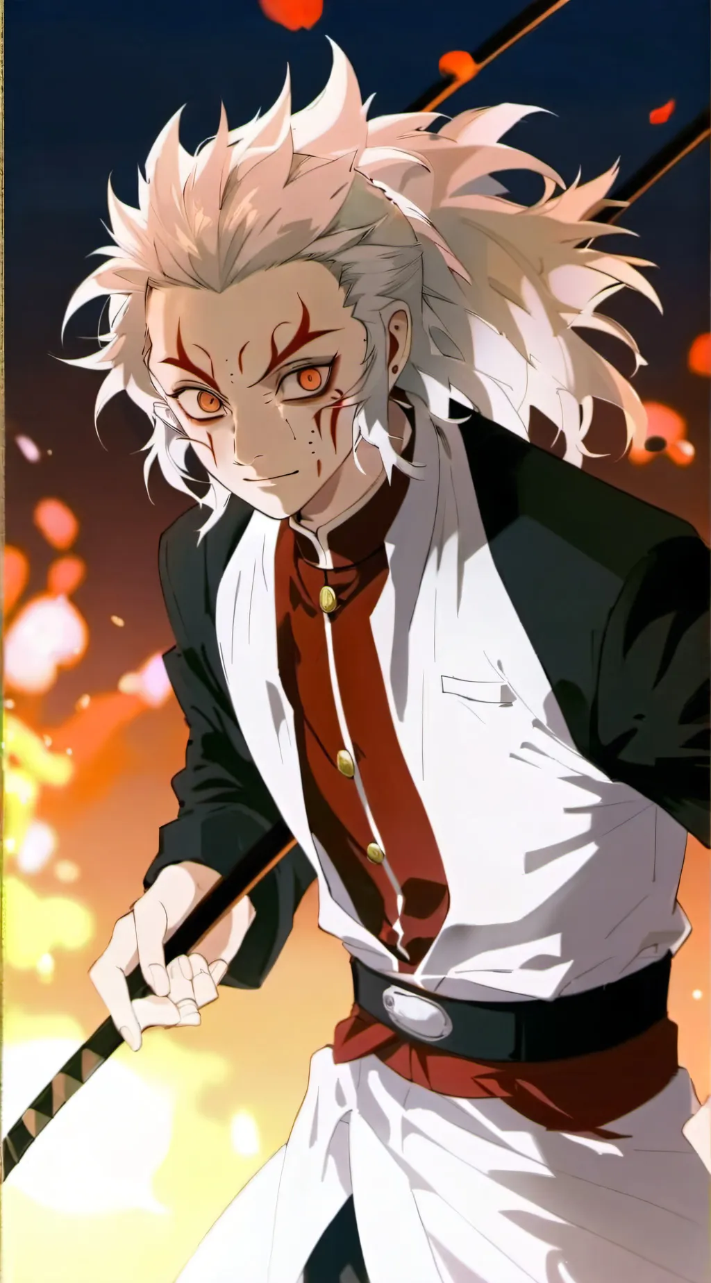 ai character: Rengokuuuuuuuuuuuu background