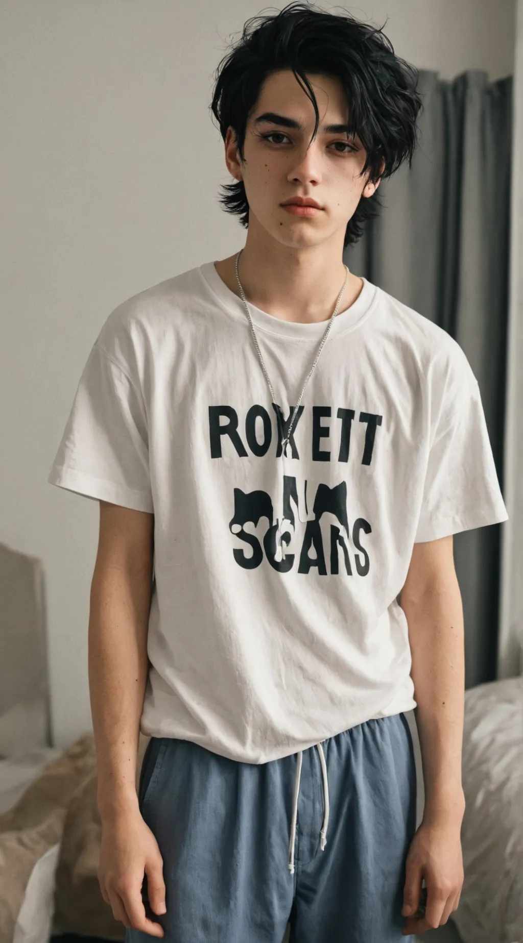 ai character: Alex McGarret  background