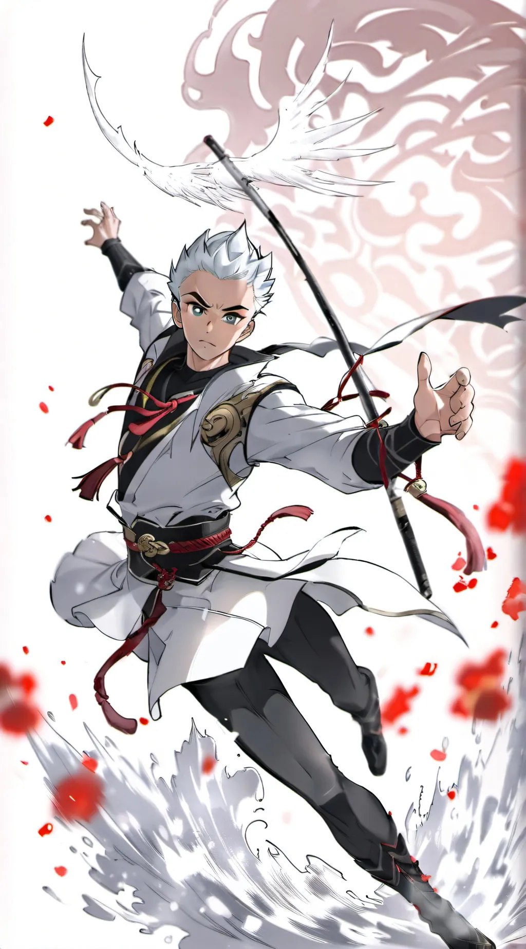 ai character: Théo  background