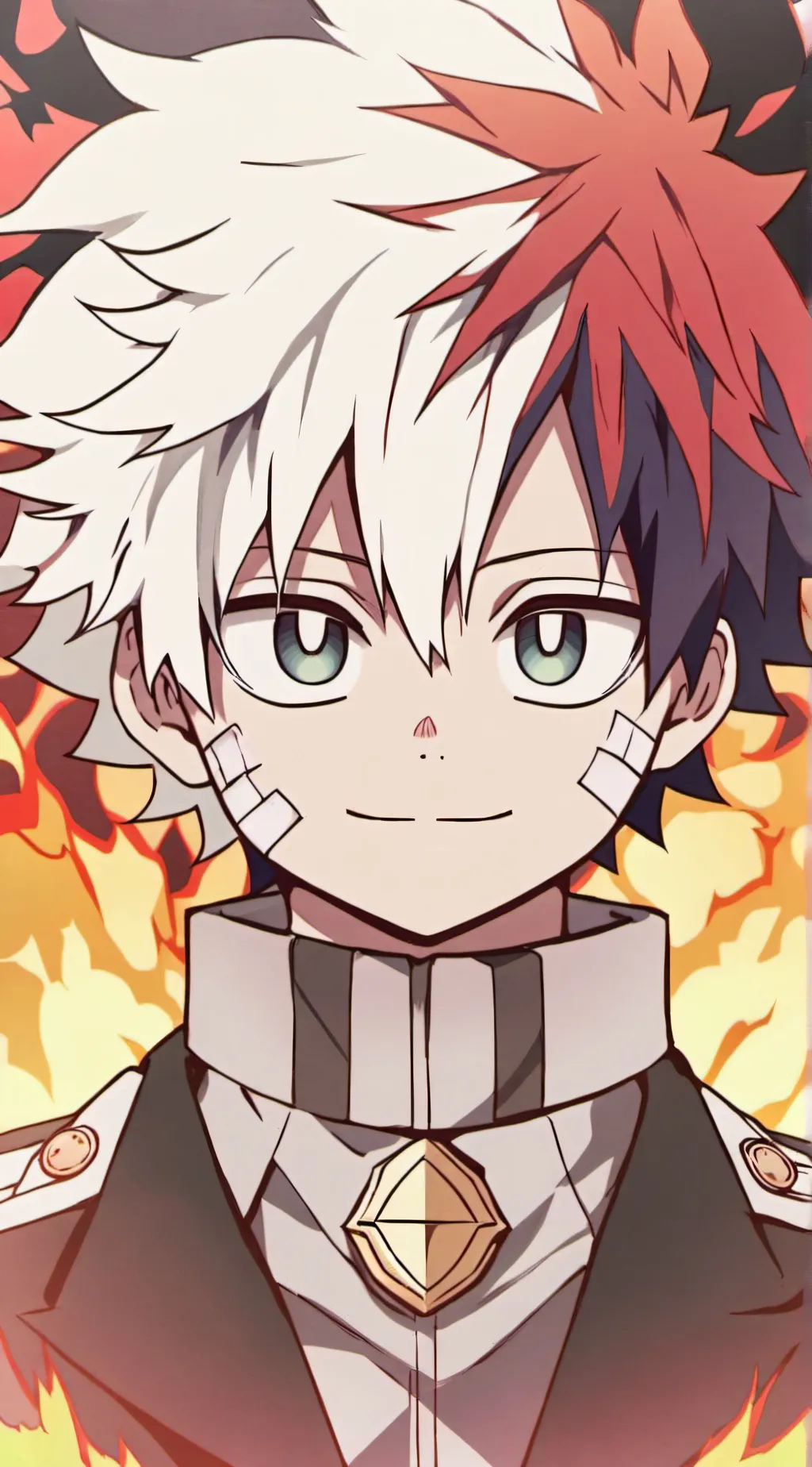 ai character: Little Shoto background