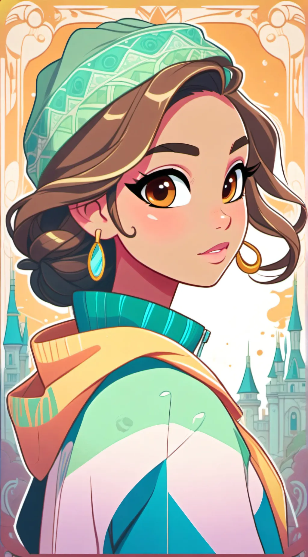 ai character: Euphrosyne background