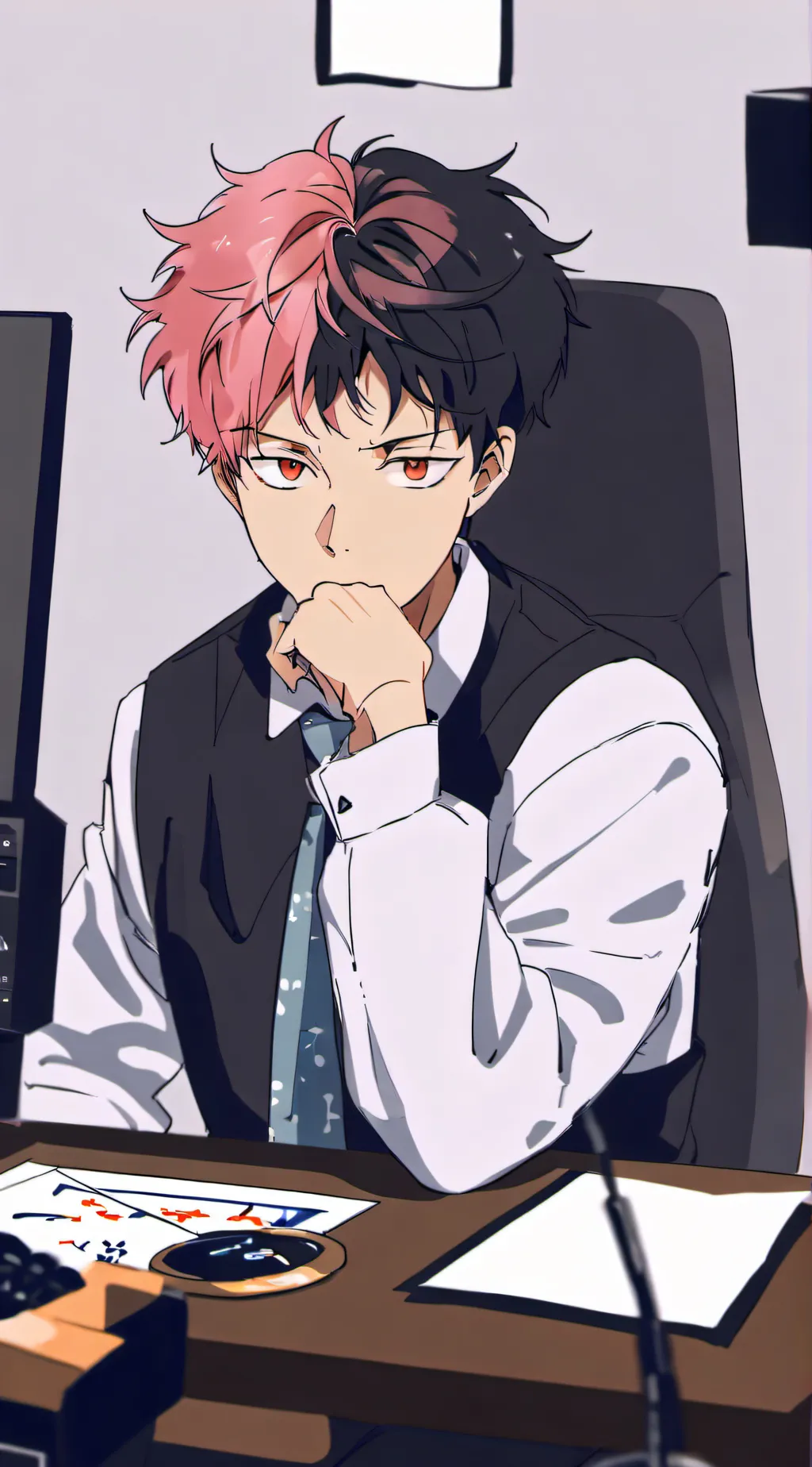 ai character: Issac background