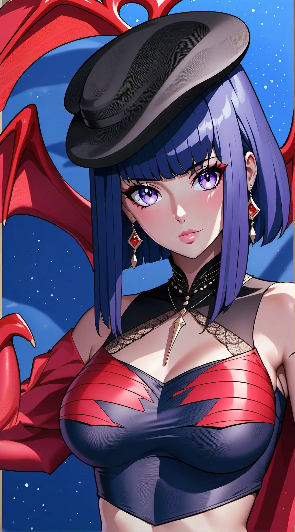 ai character: luz background