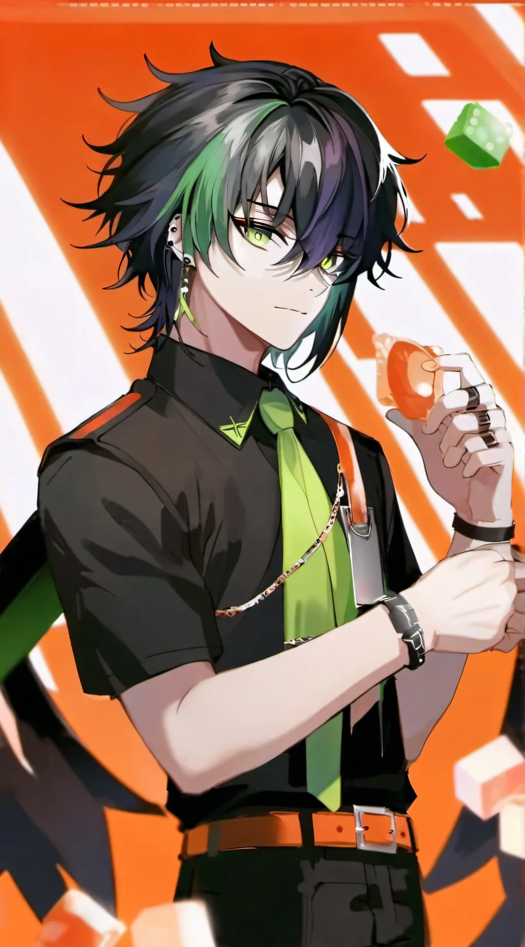 ai character: Akio background