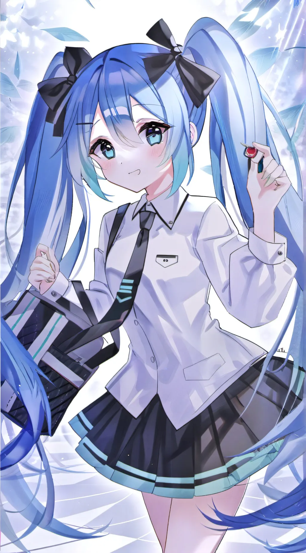 ai character: Miku background
