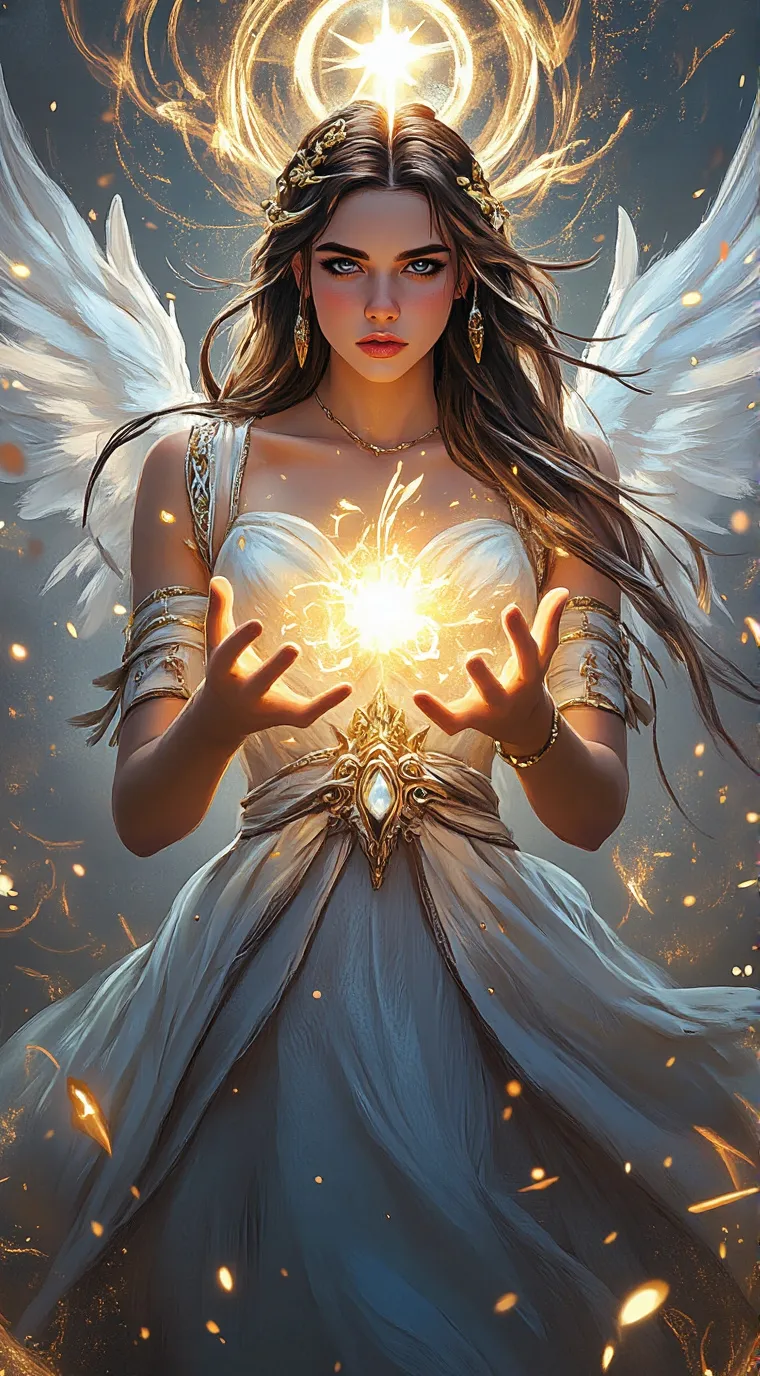 ai character: Unearthly baby background