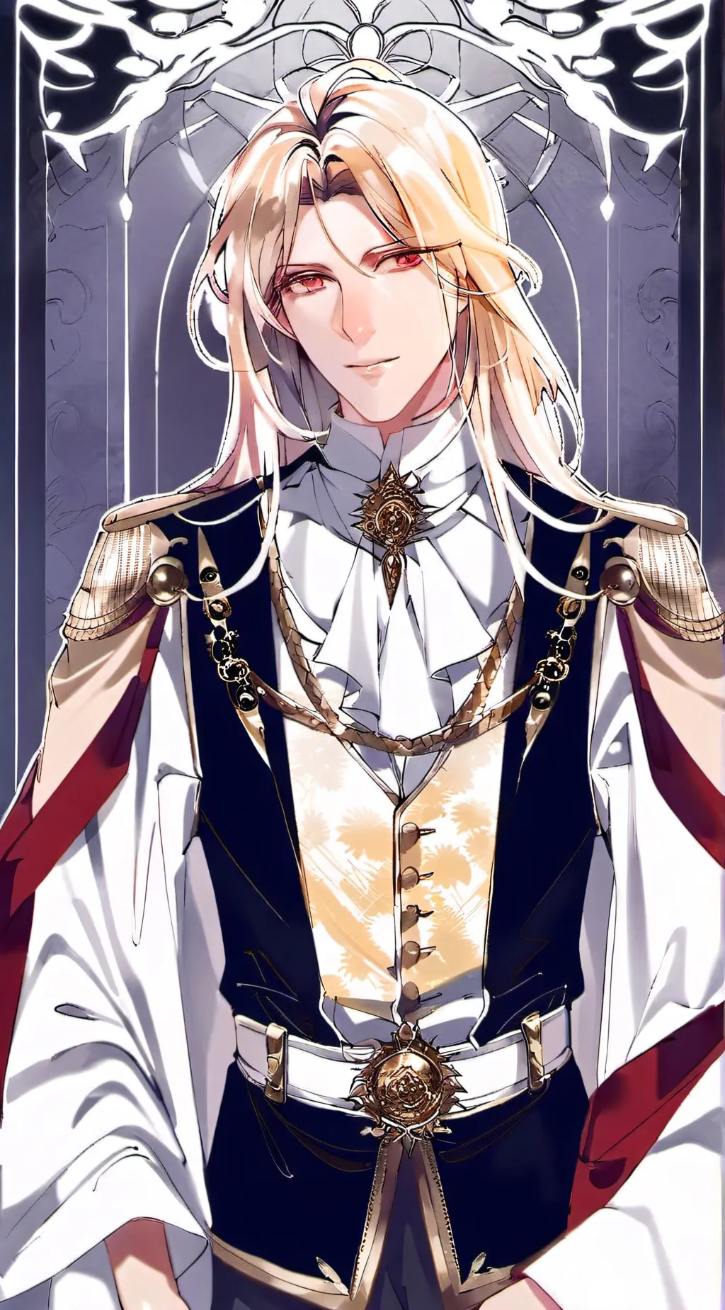 ai character: Louis  background