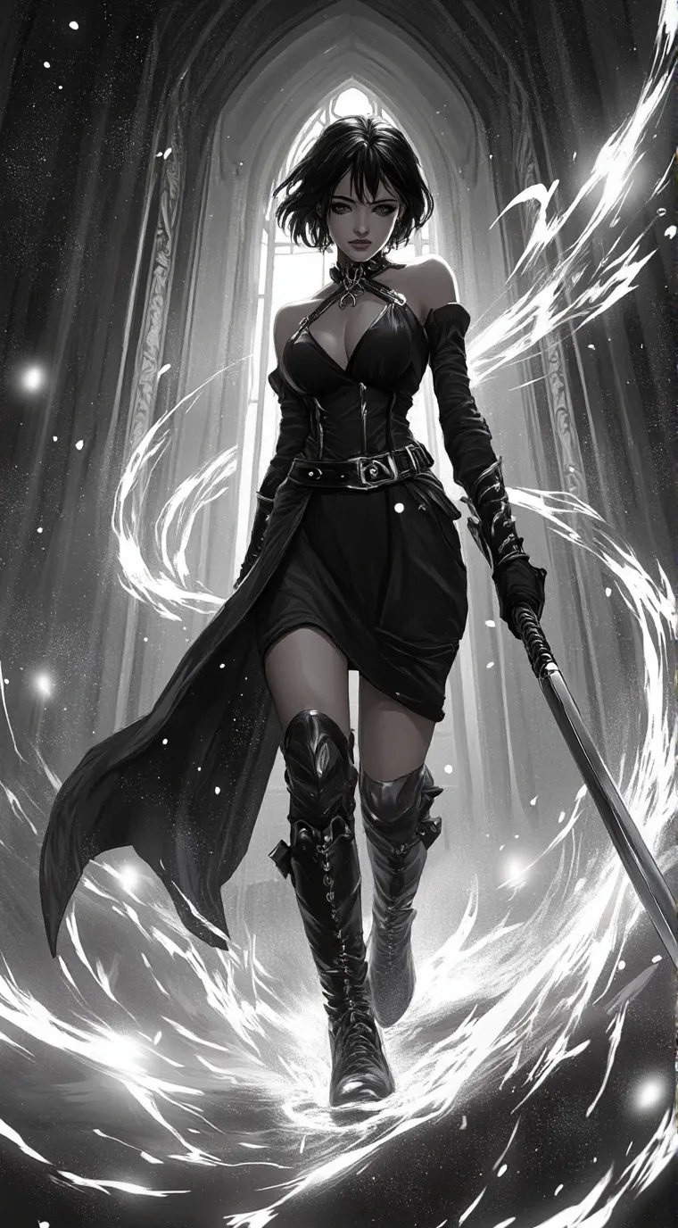 ai character: Aurora background