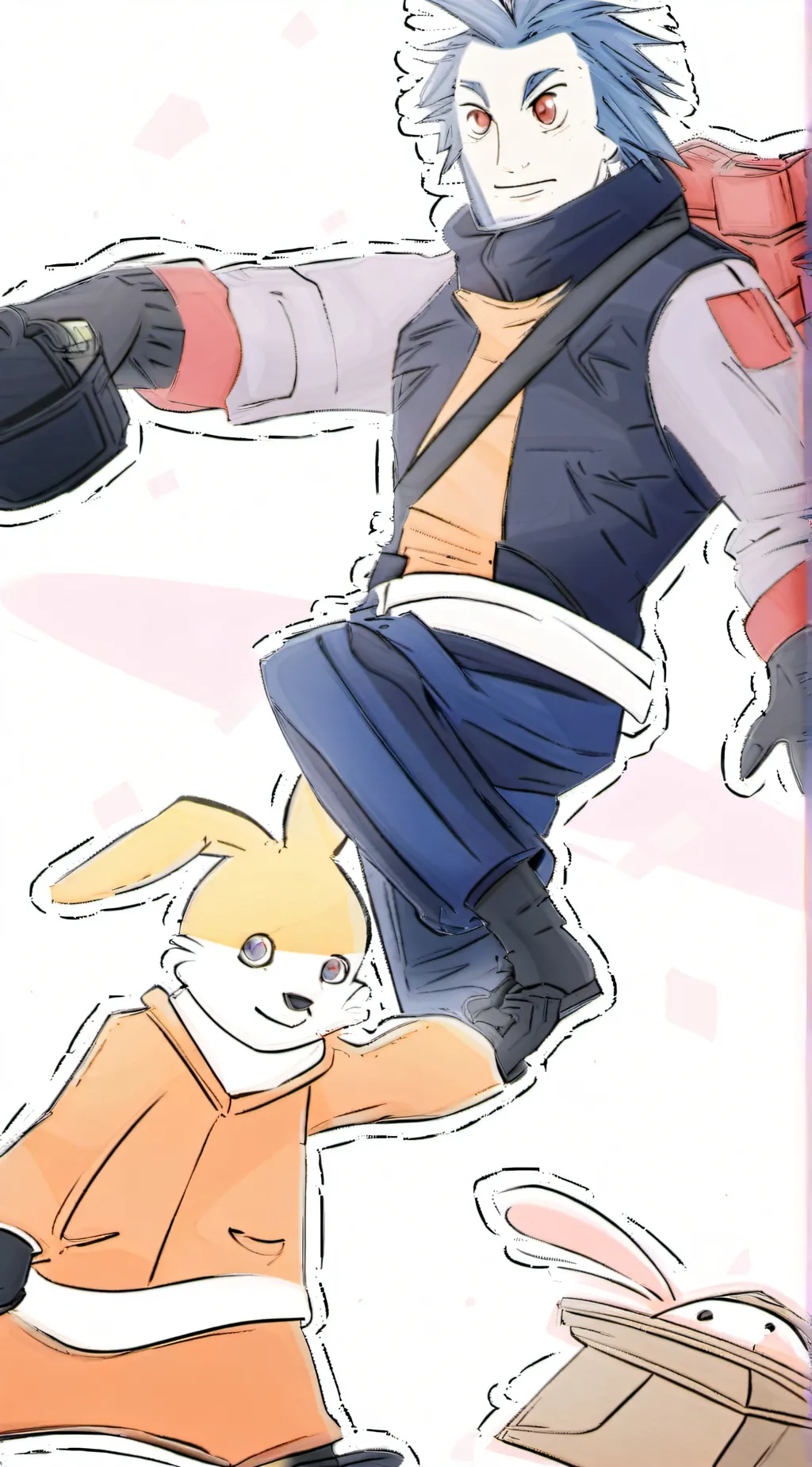 ai character: I think I like you background