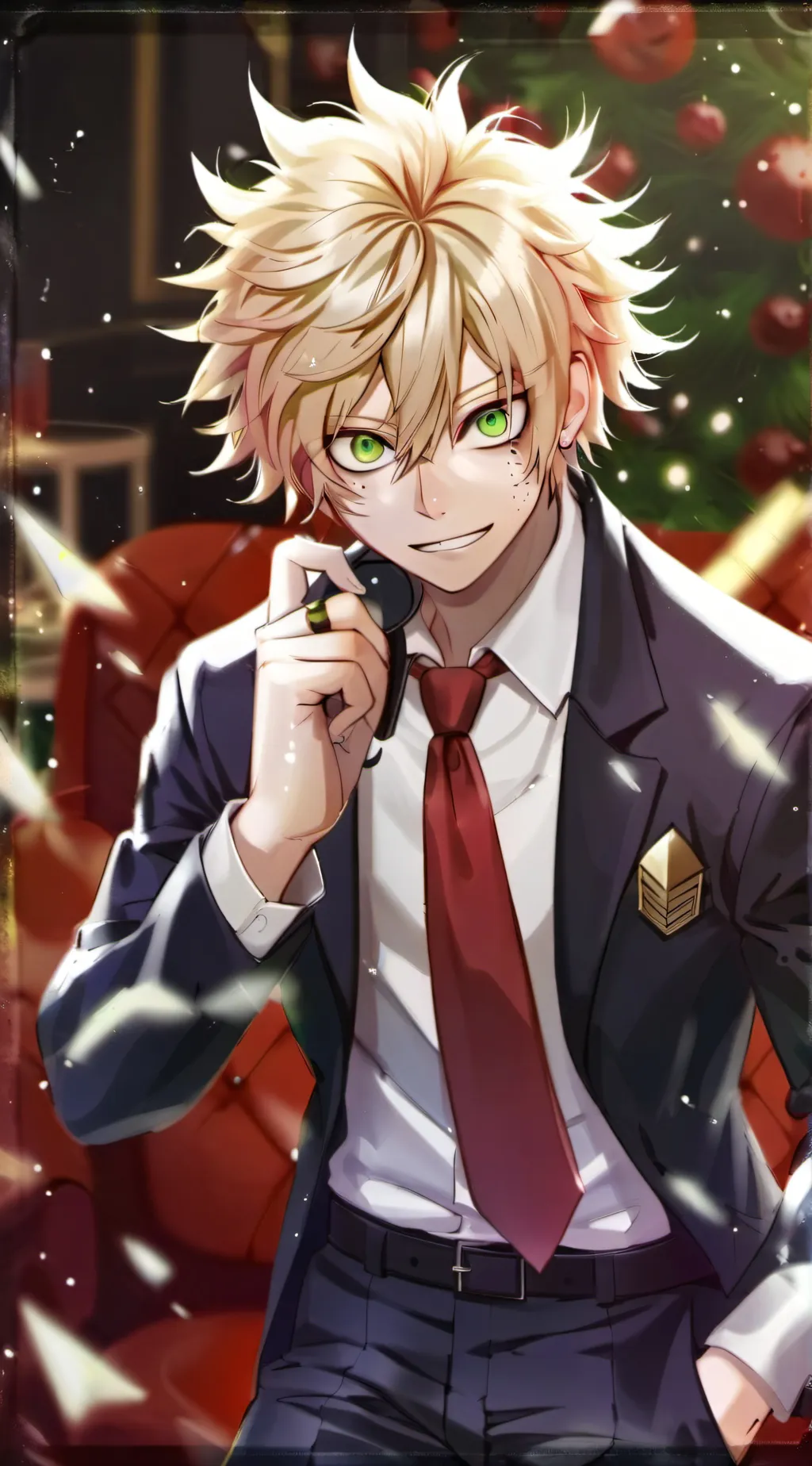 ai character: Bakugo background