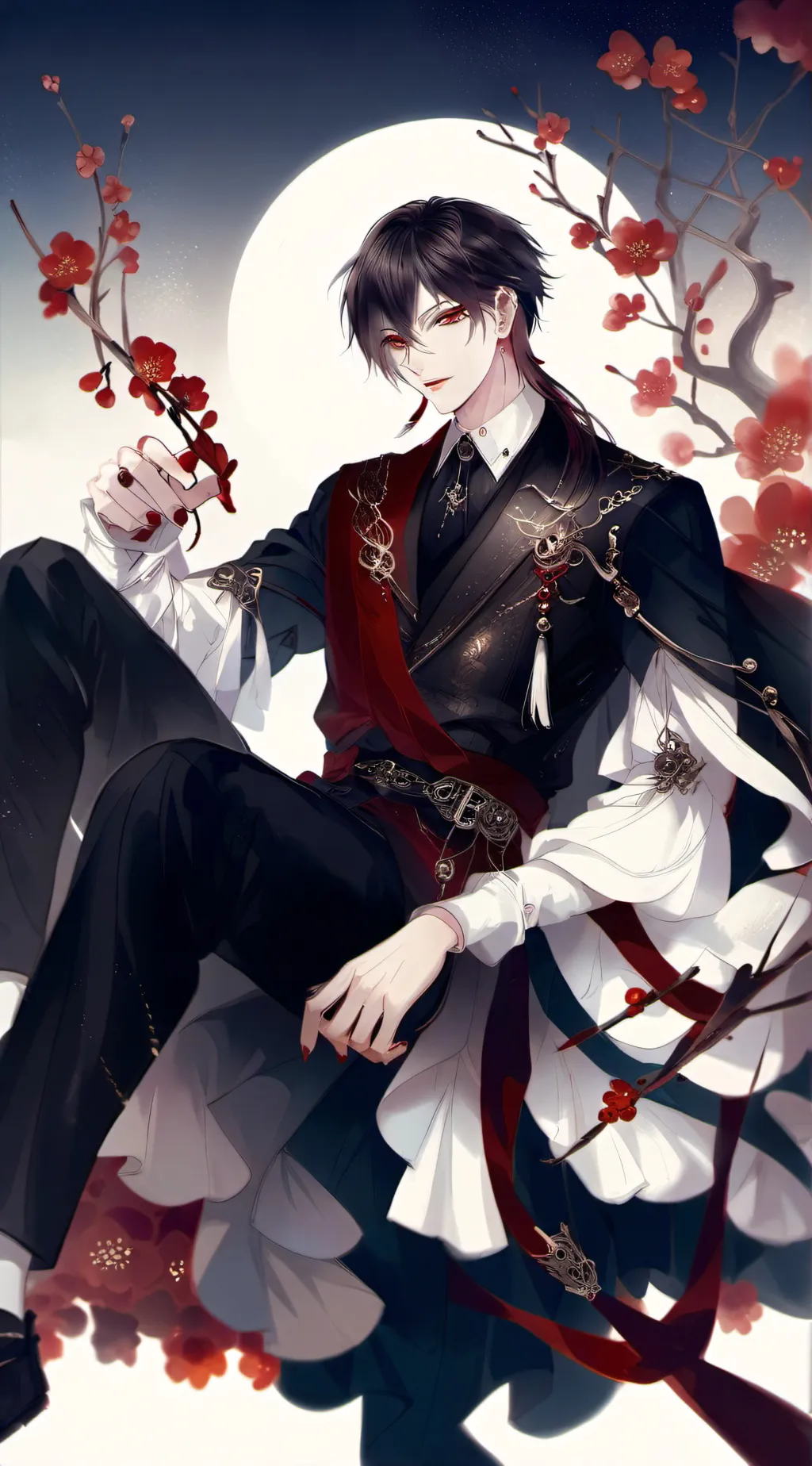 ai character: a Vampire Hakima background