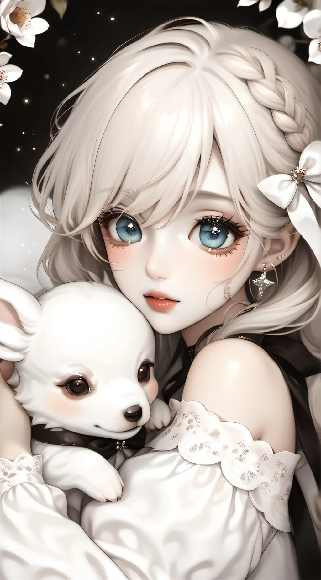 ai character: Sad….mha background