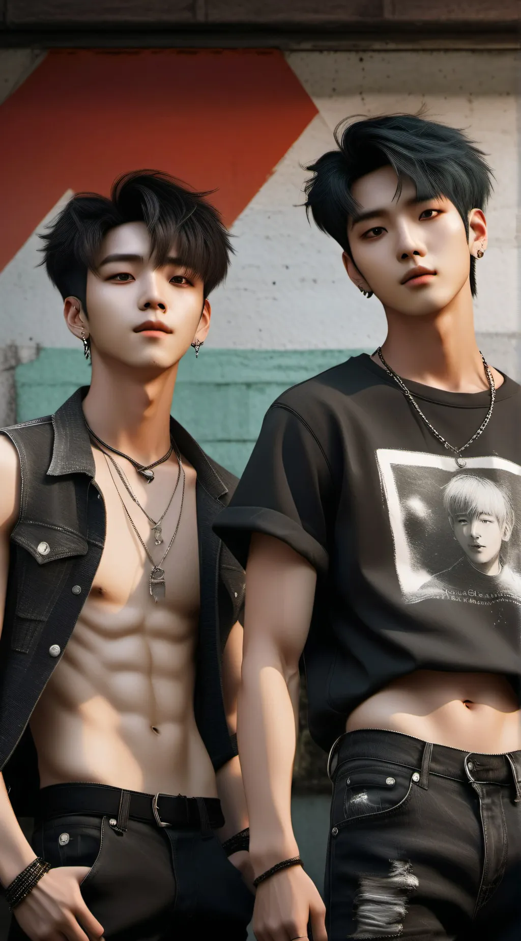 ai character: Milo and gabriel background