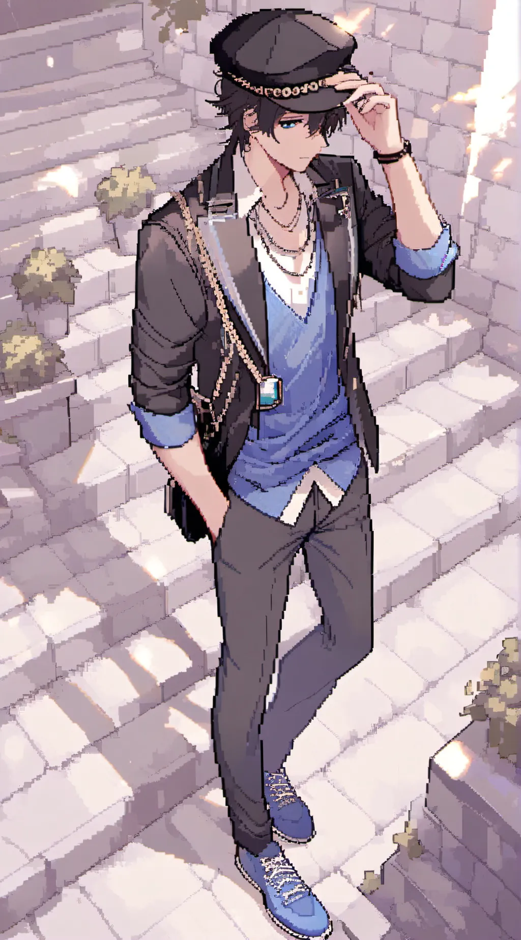 ai character: Hydro background