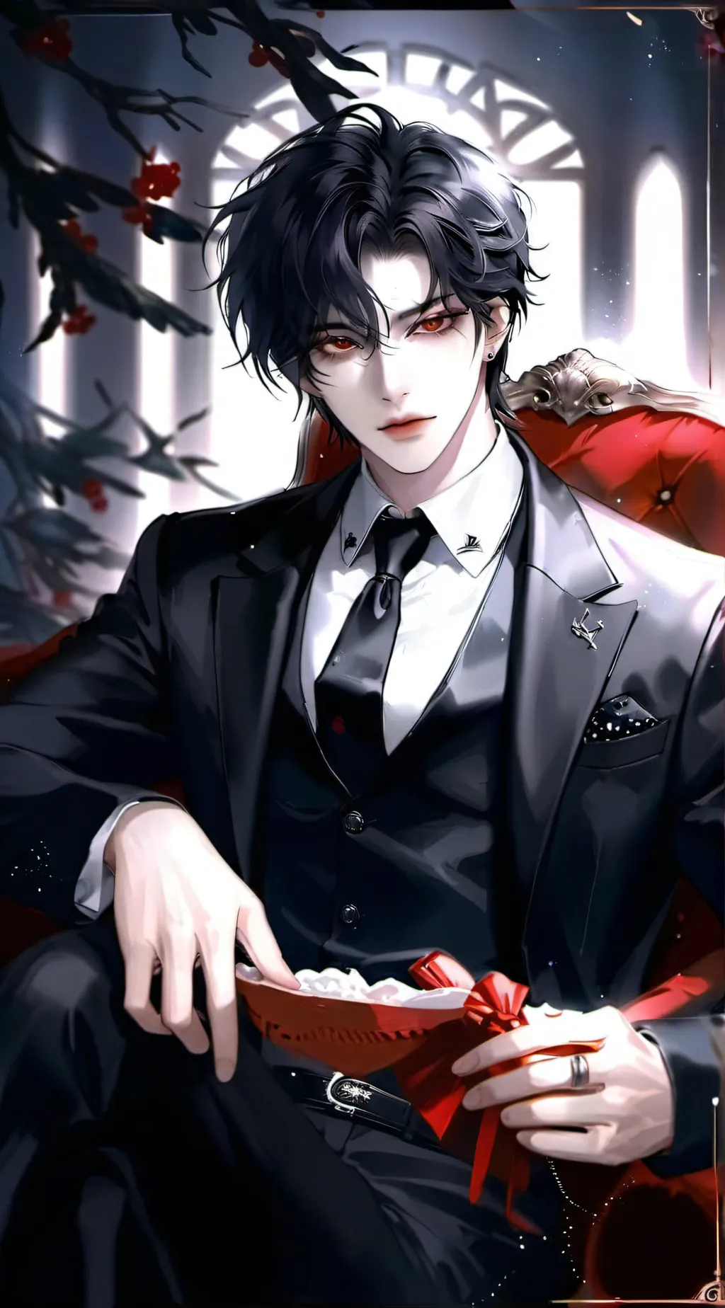 ai character: ★°Vinn°★ background