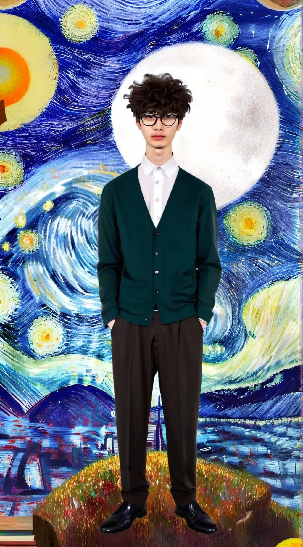 ai character: sevn elevenz background