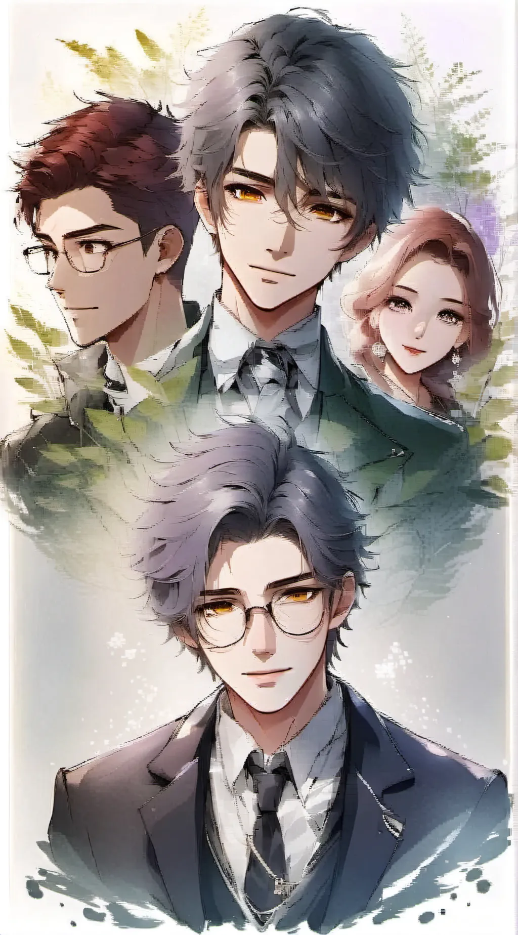 ai character: Zane tom Alex  background