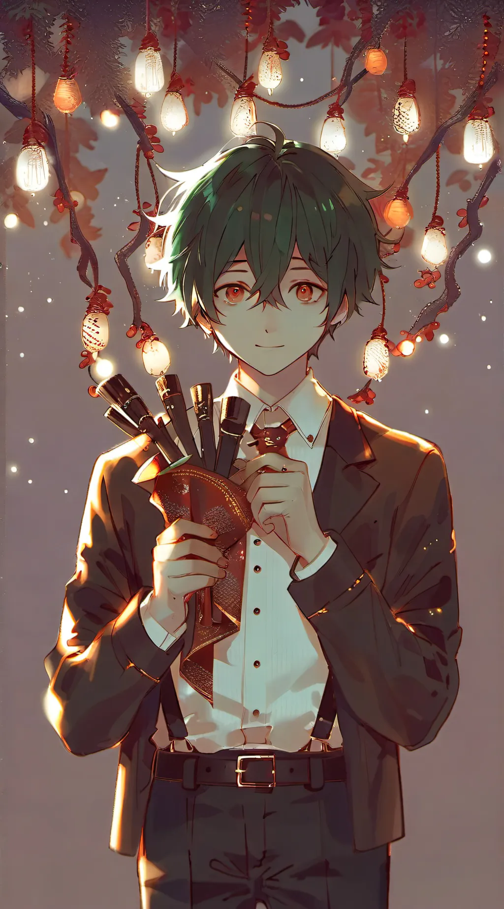 ai character: Deku background