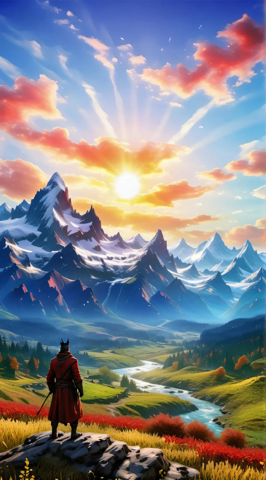 ai character: ????? background