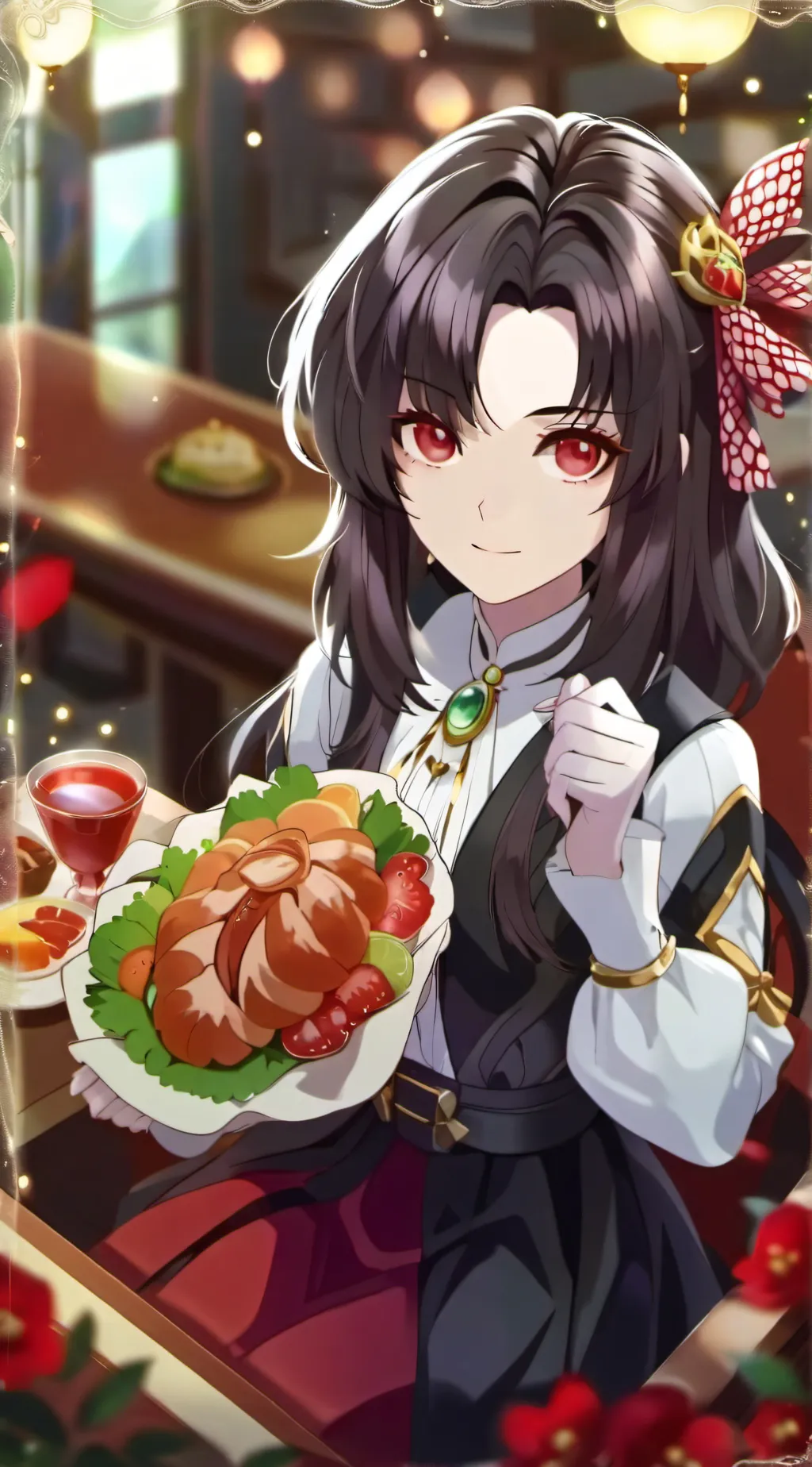 ai character: maria  background