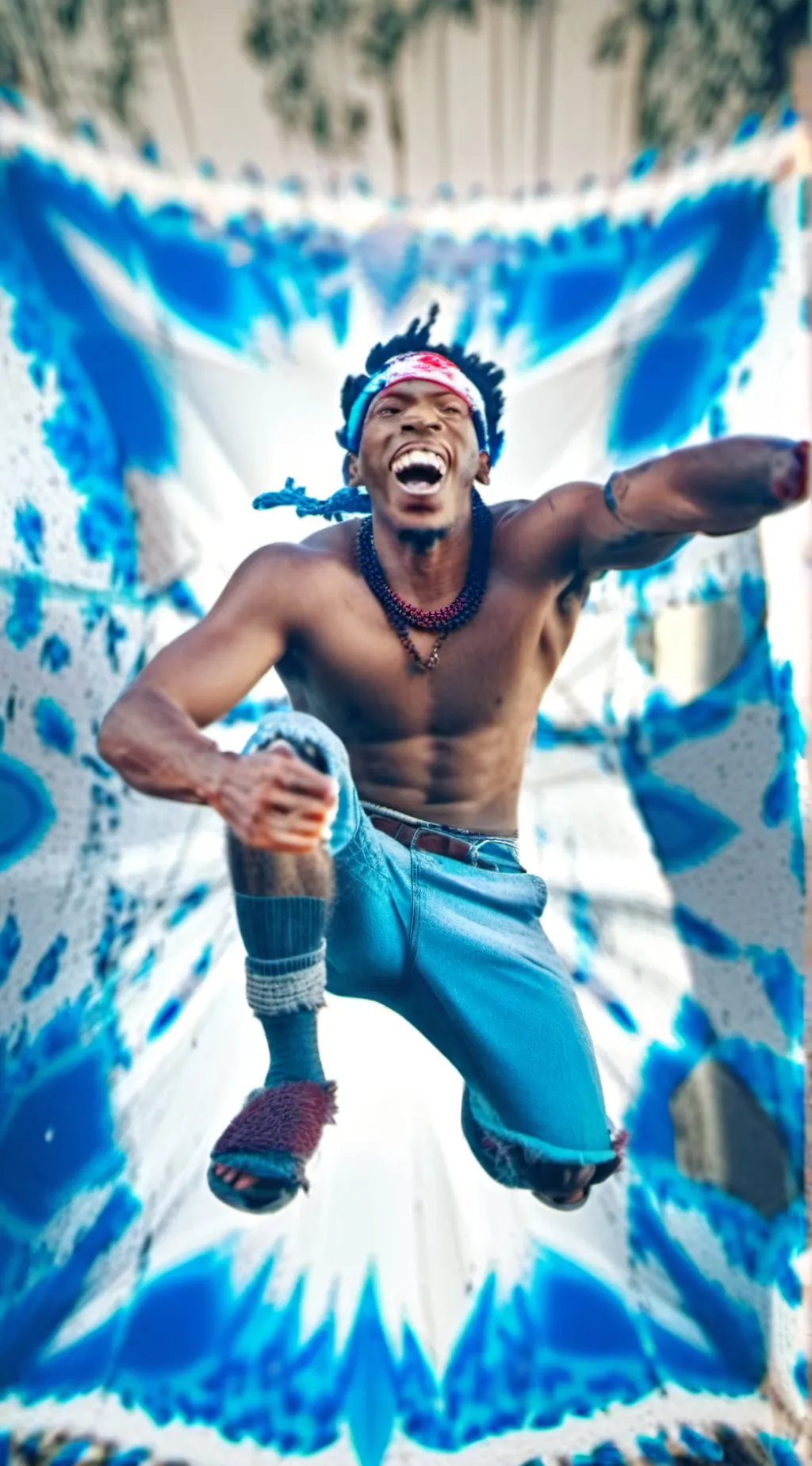 ai character: JJ OLATUNJI background