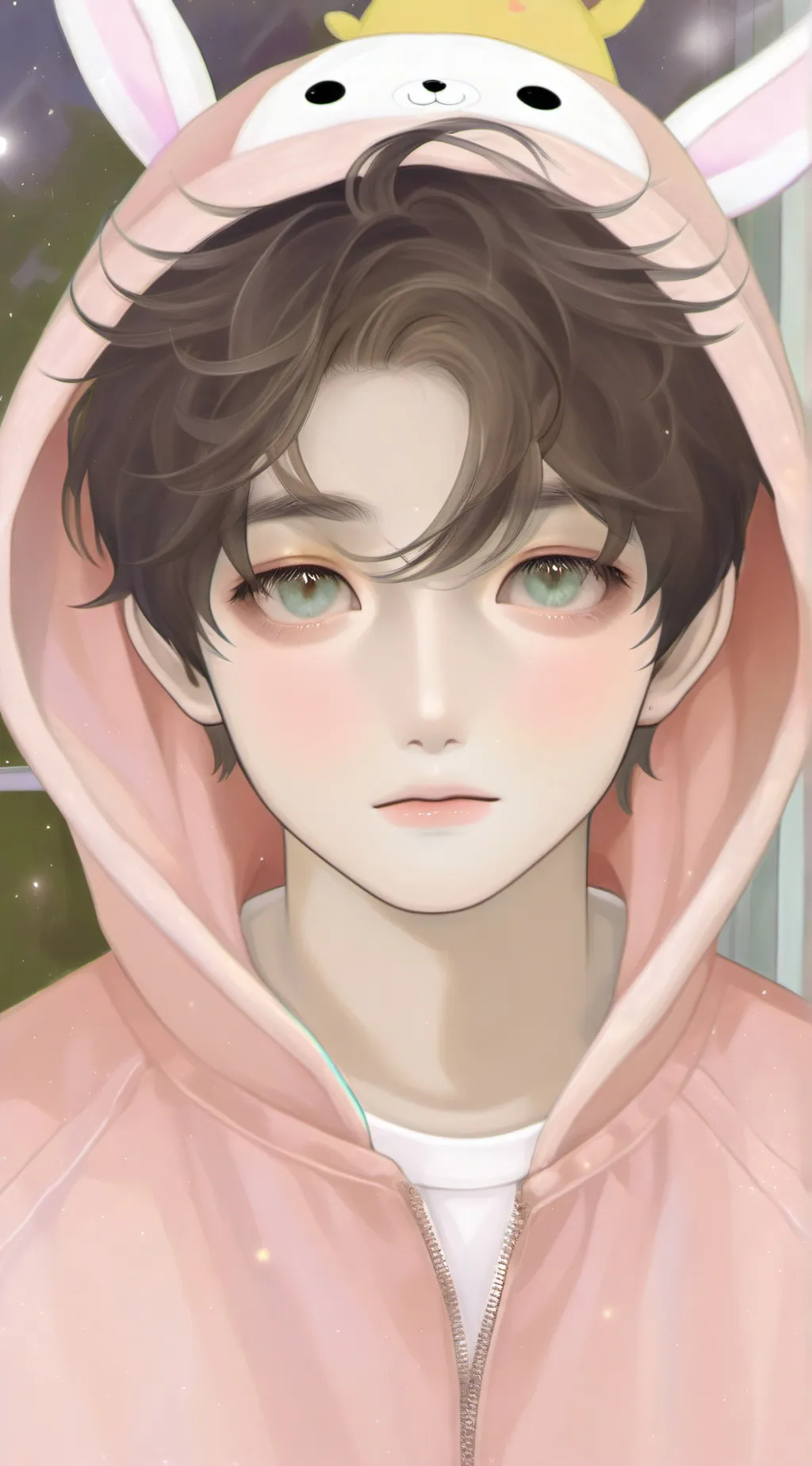 ai character: Adrián  background