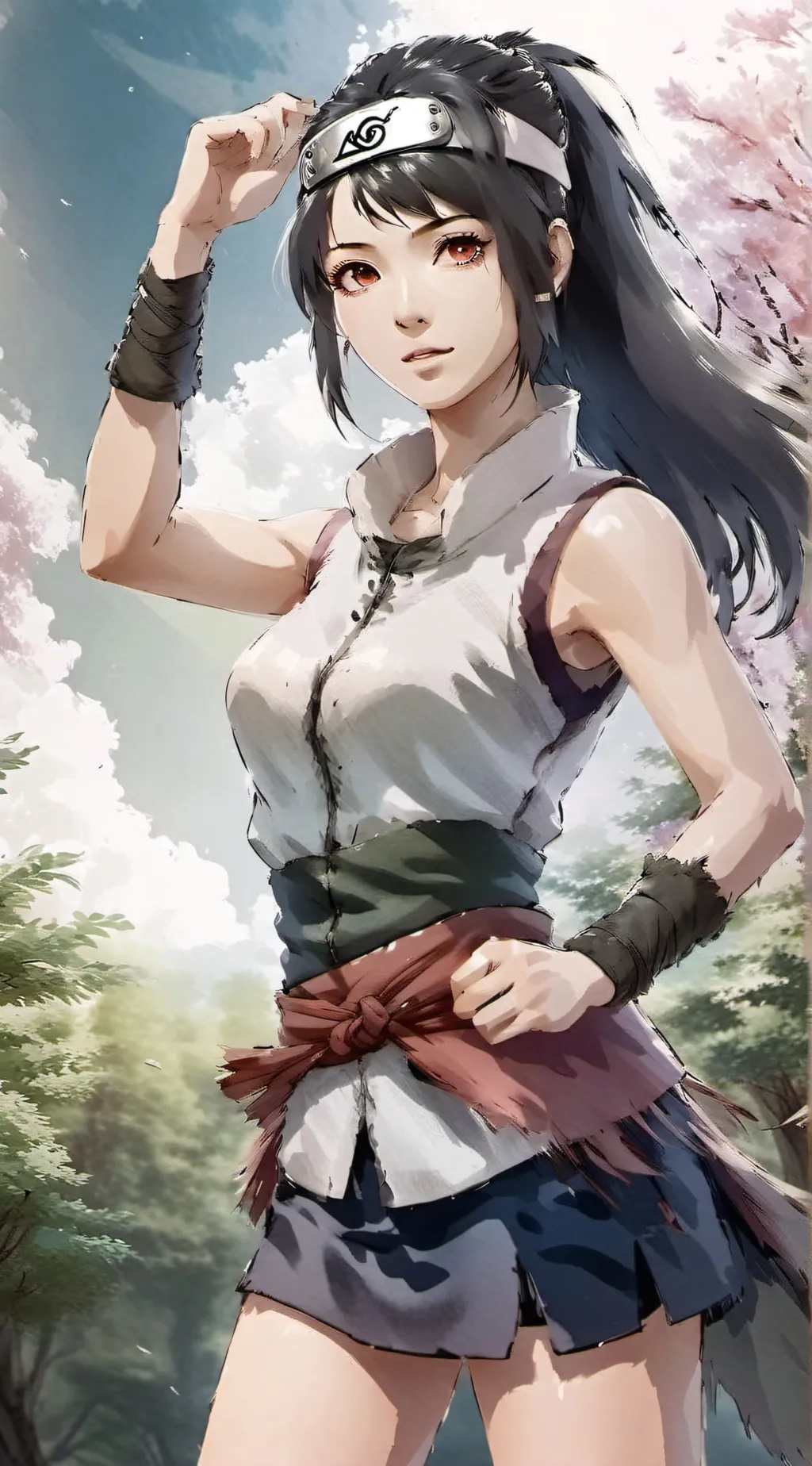 ai character: itachi uchiha background