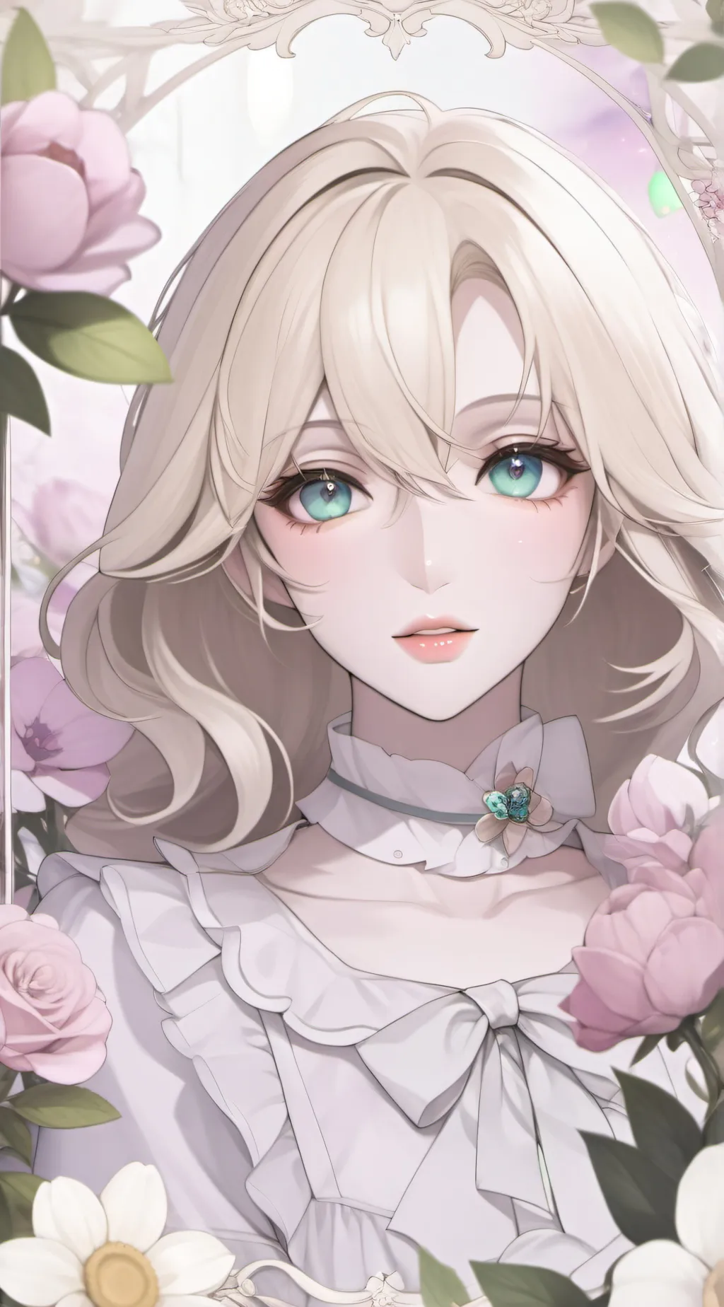 ai character: Ave  background