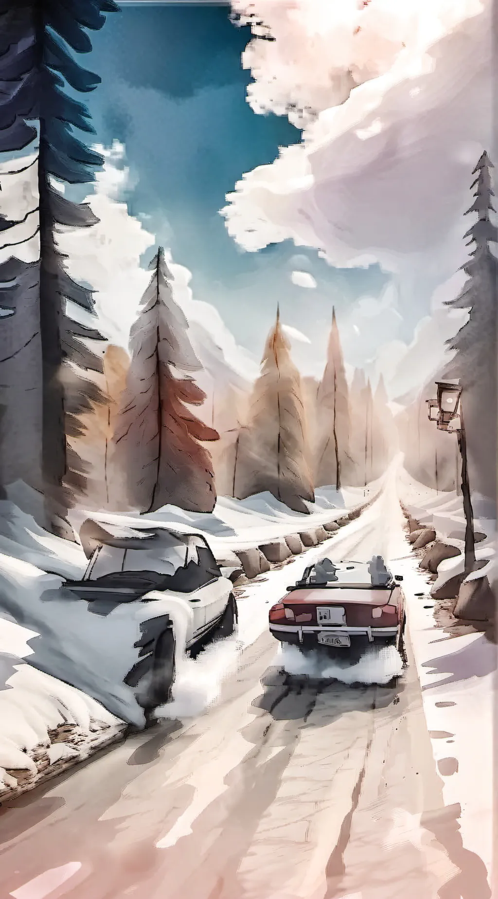 ai character: HH roadtrip  background