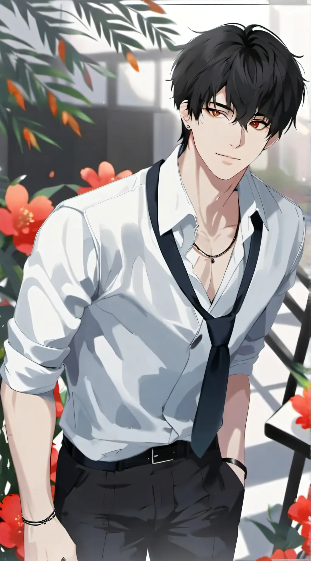 ai character: Issac background