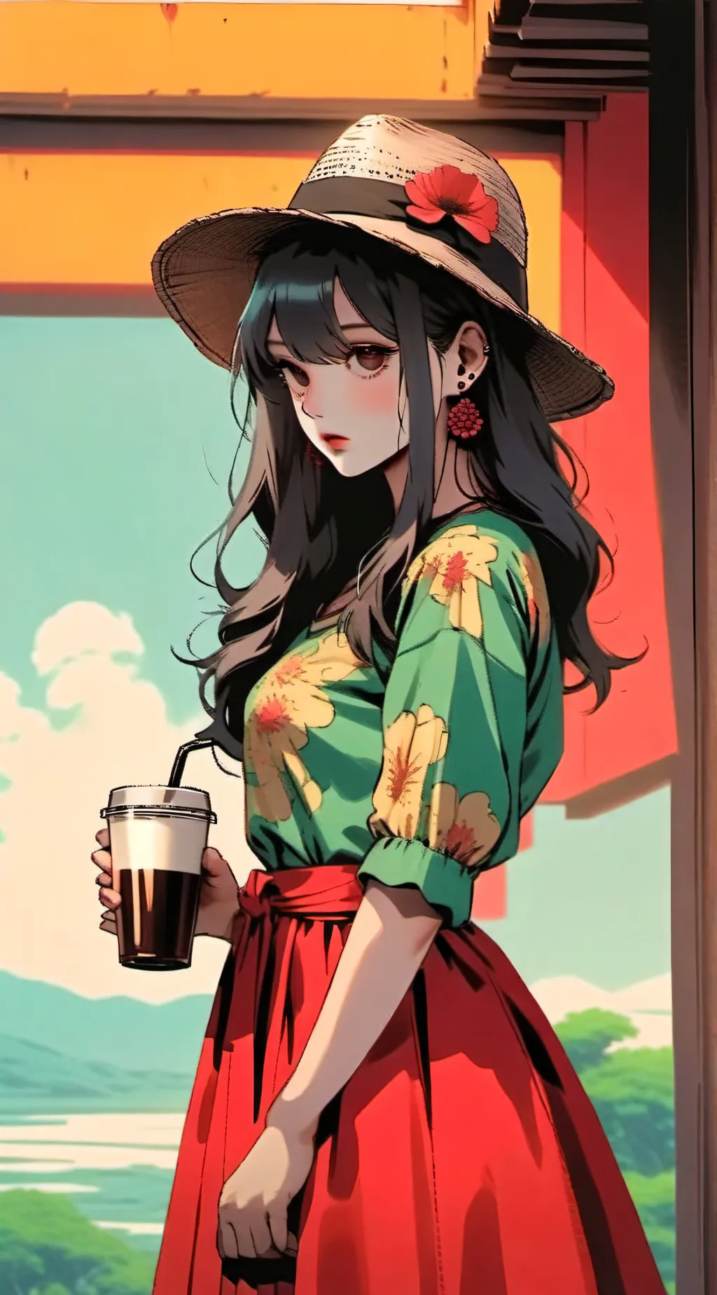 ai character: AiNOS background