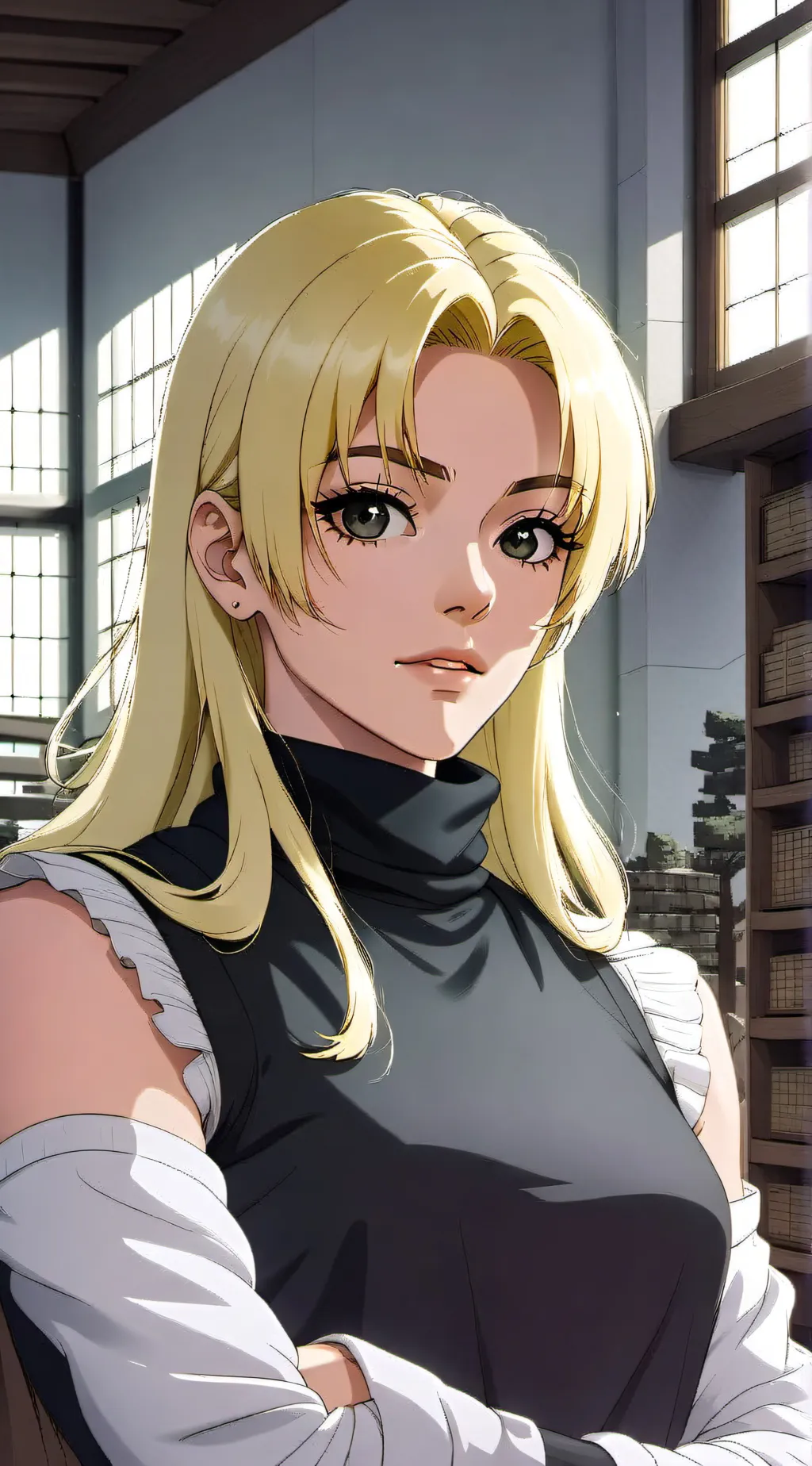 ai character: Monica zulunari background