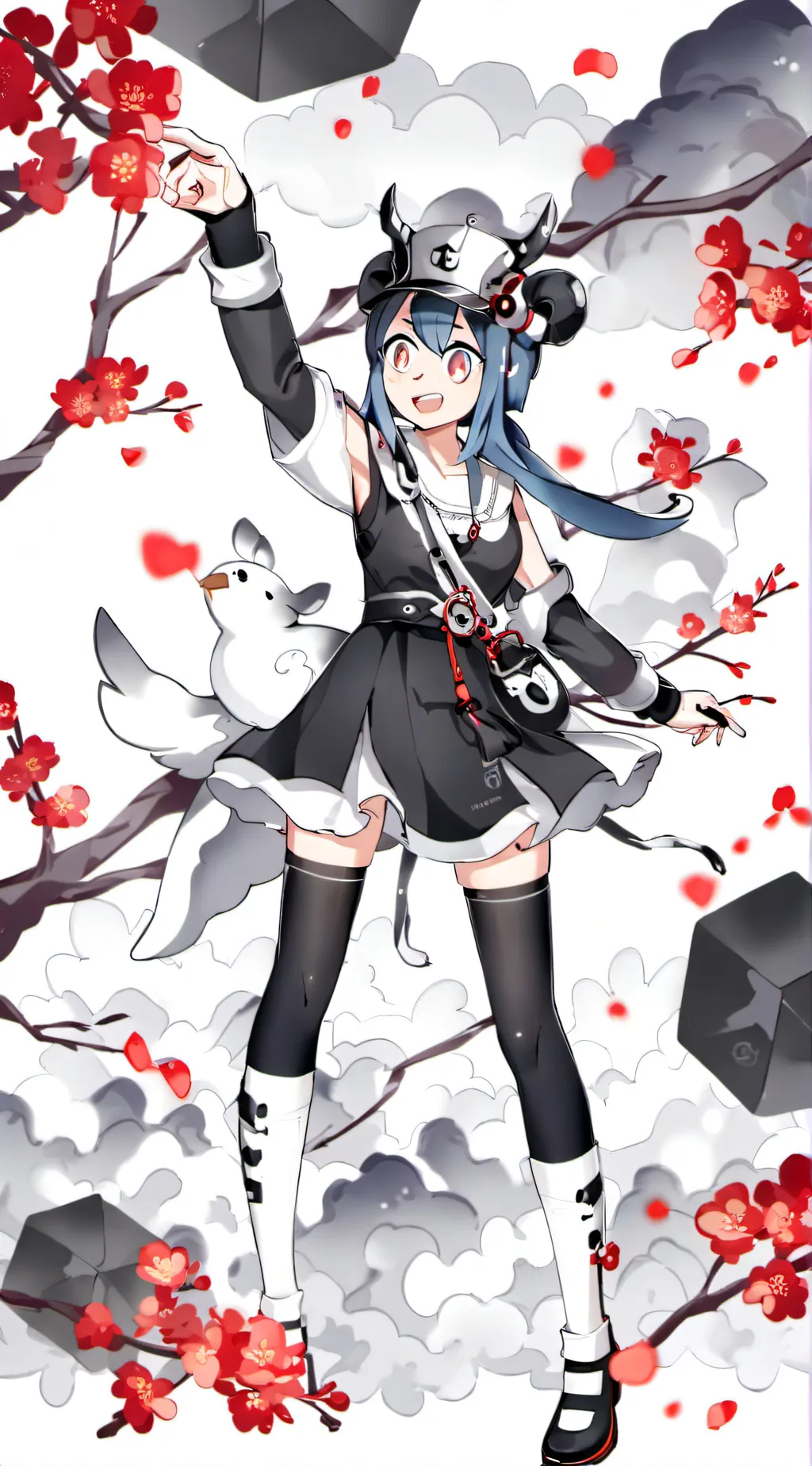ai character: Bluey background