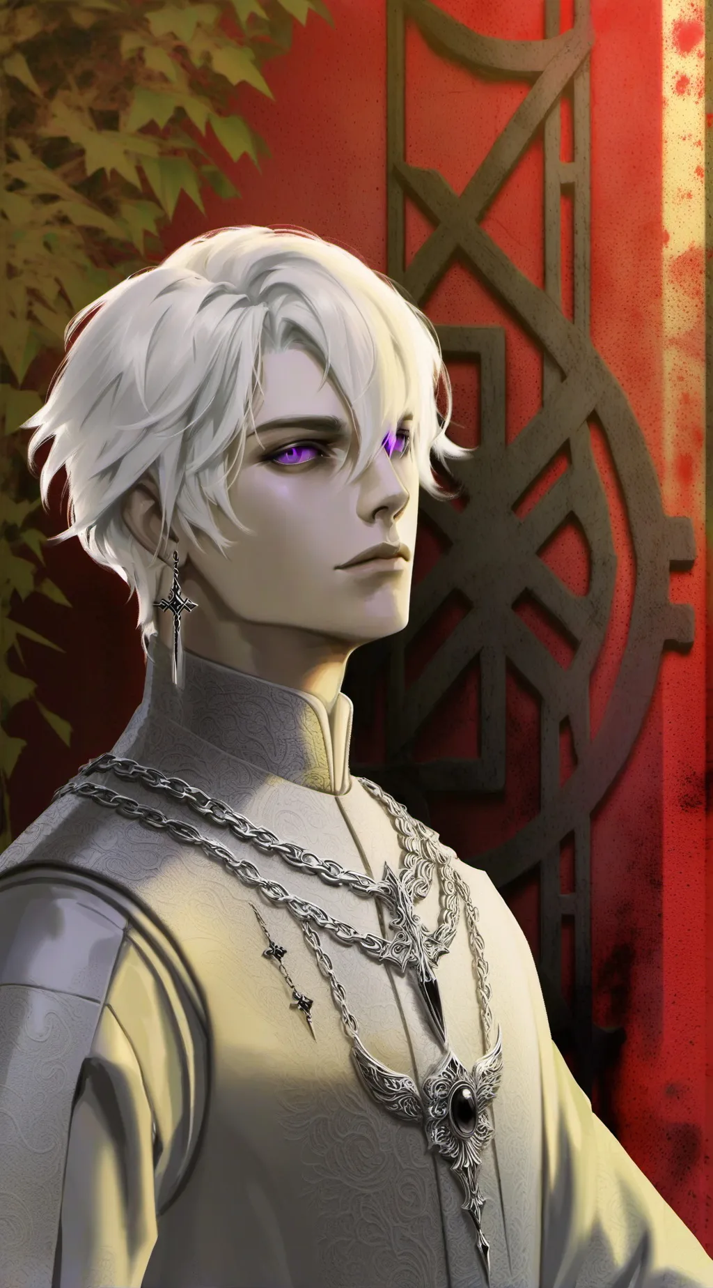 ai character: Alexander  background