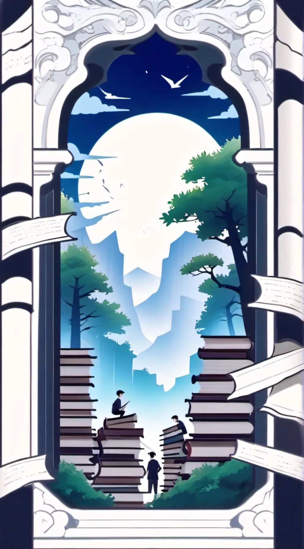 ai character: SCHOOL 🏫 background