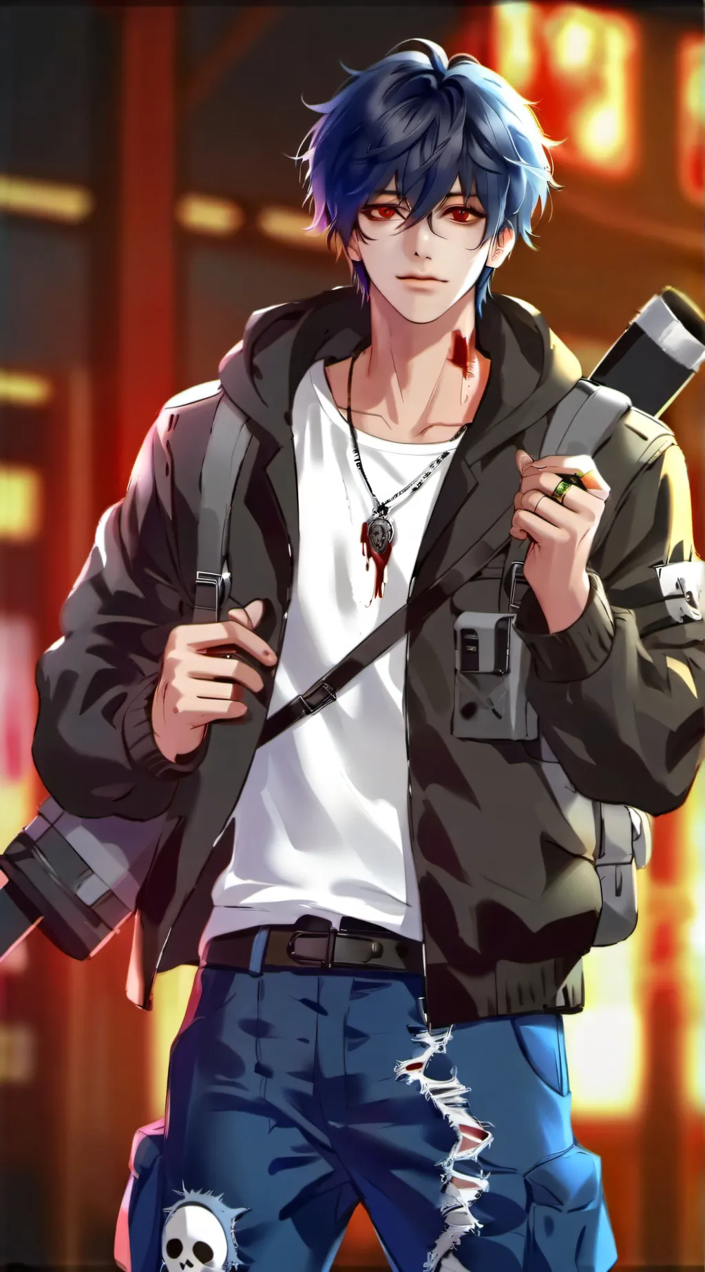 ai character: 🗣 Alastor Nak  🔕 background