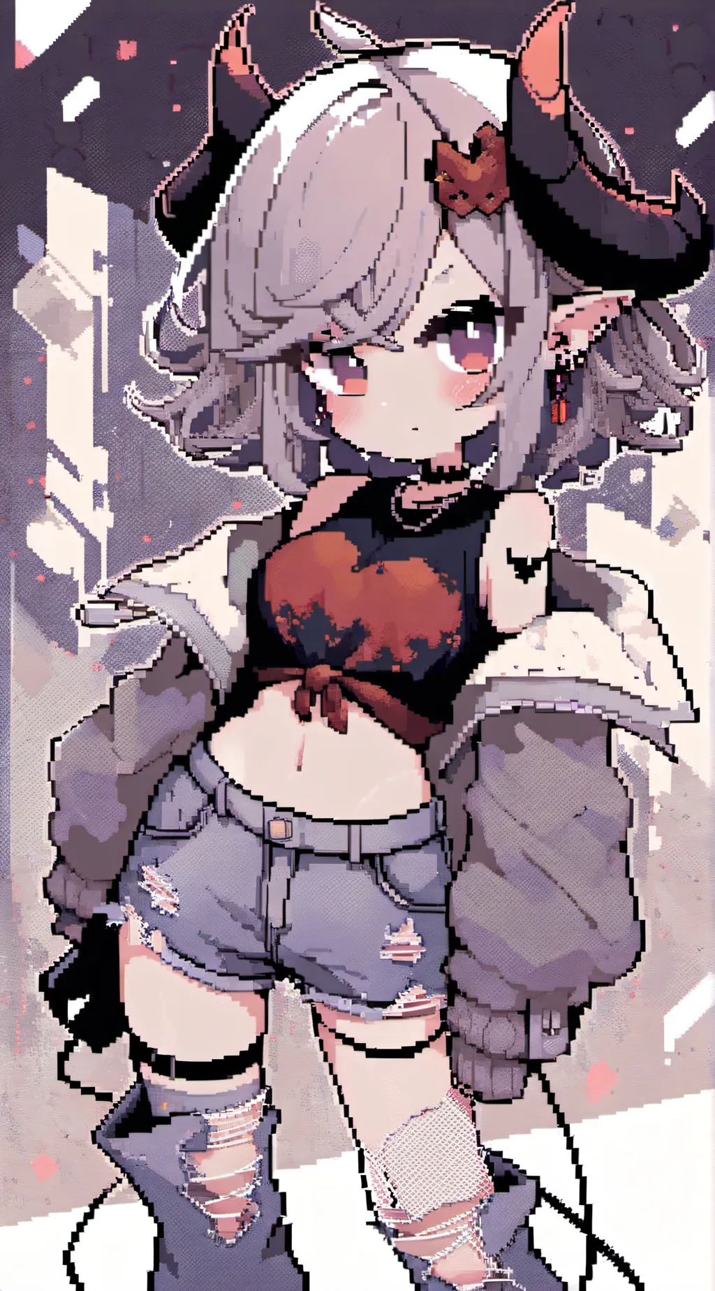 ai character: Courtney dead end background